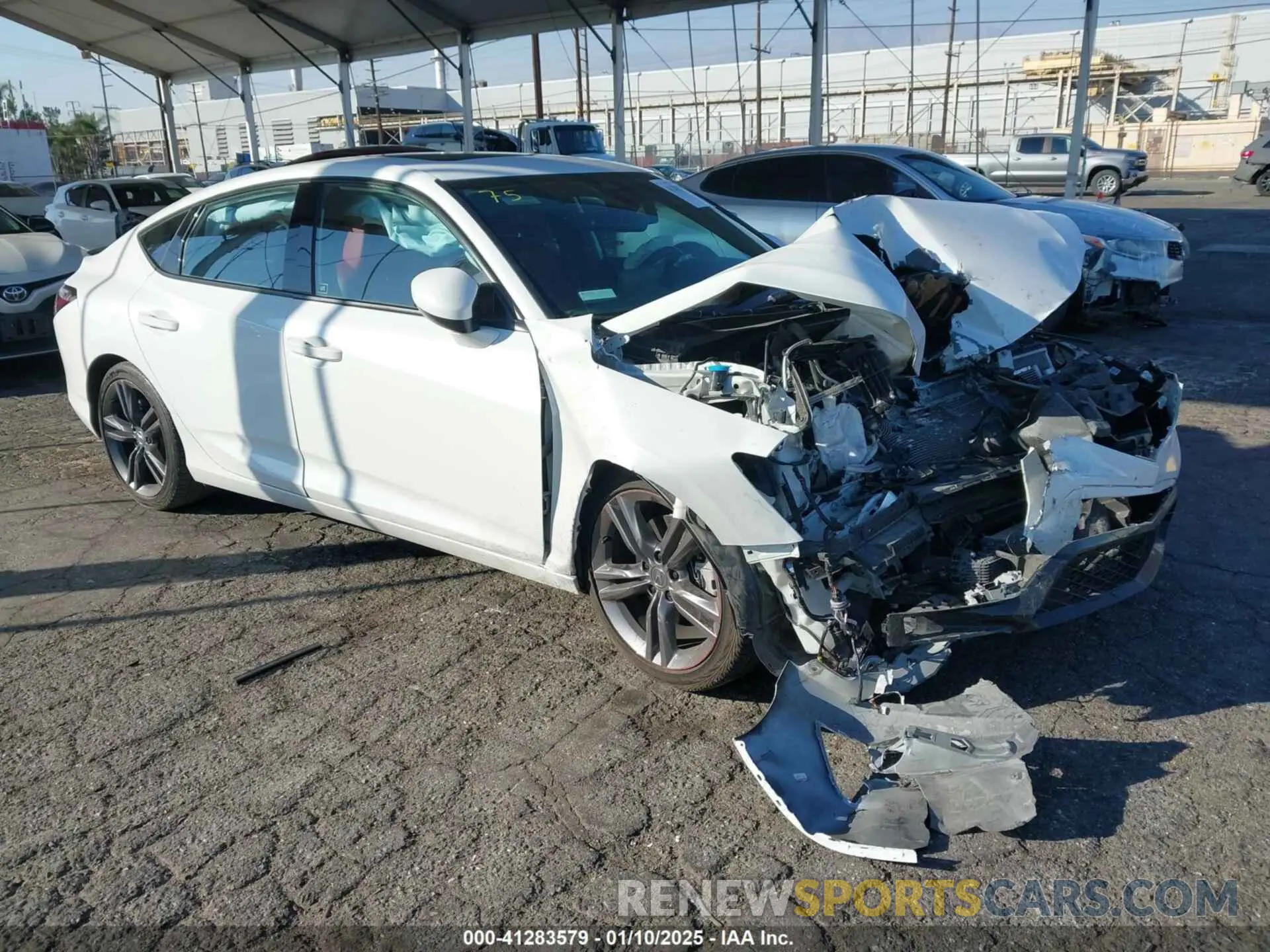 1 Photograph of a damaged car 19UDE4H36RA010601 ACURA INTEGRA 2024