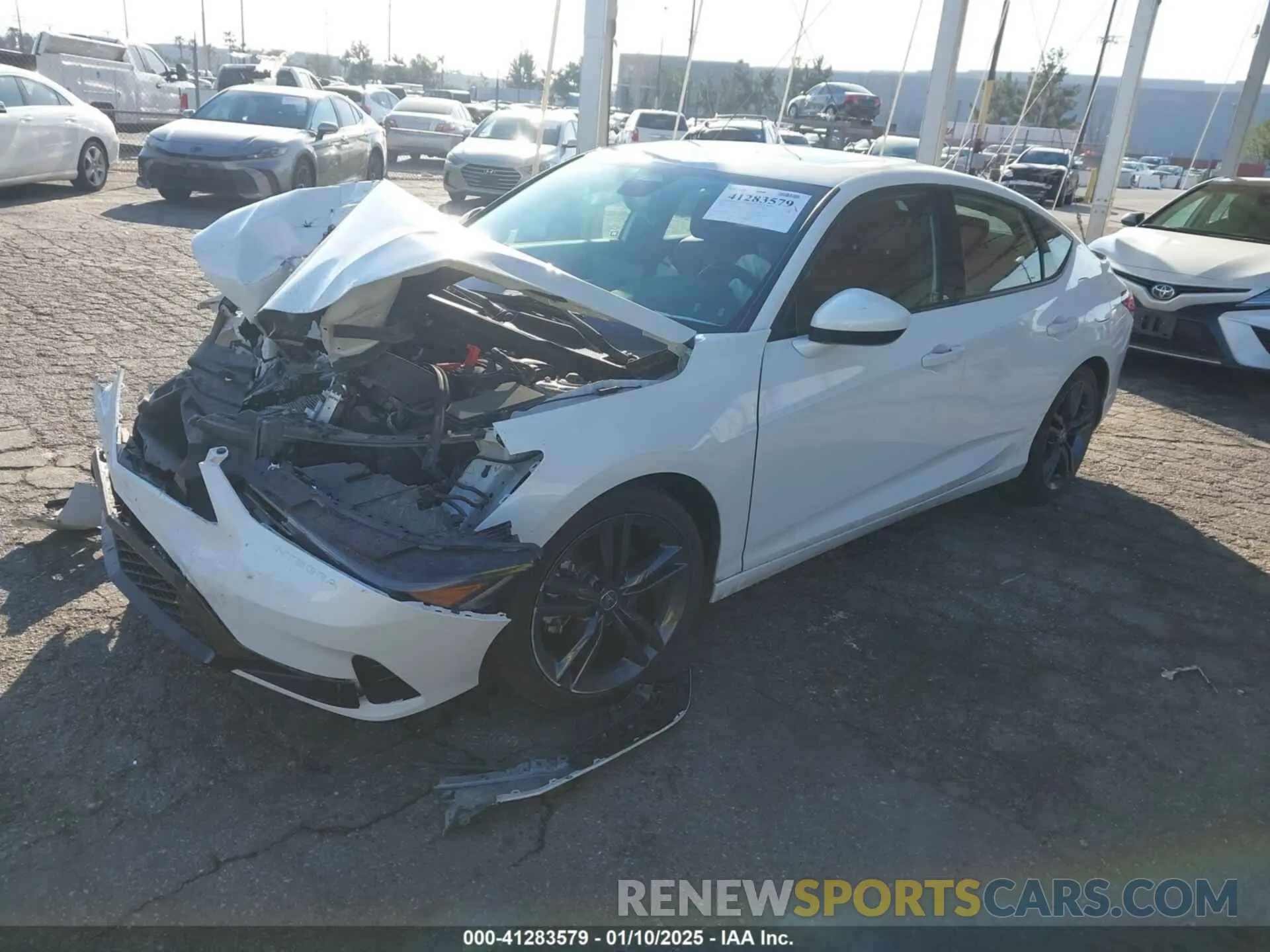 2 Photograph of a damaged car 19UDE4H36RA010601 ACURA INTEGRA 2024