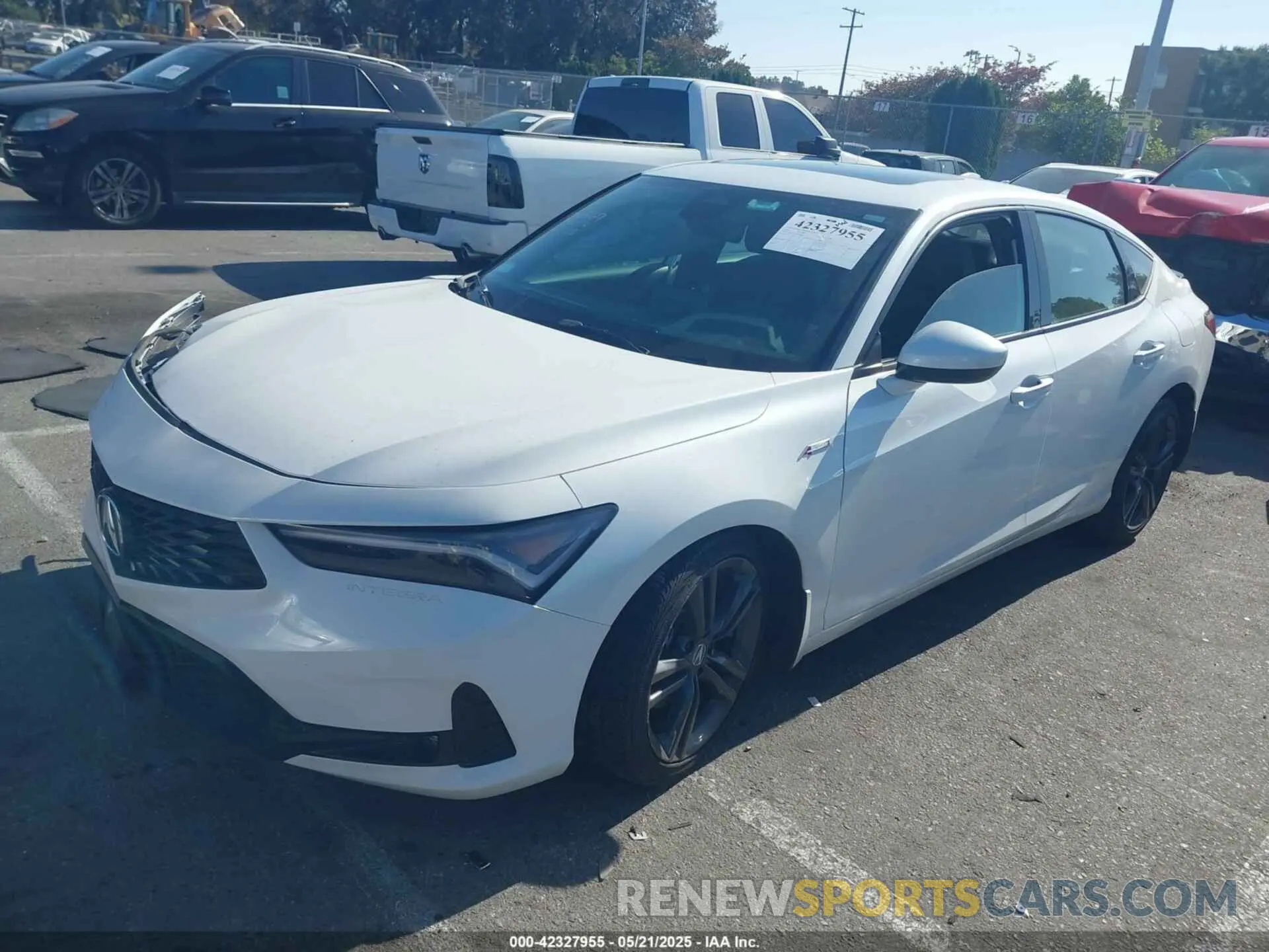 2 Photograph of a damaged car 19UDE4H37RA007562 ACURA INTEGRA 2024
