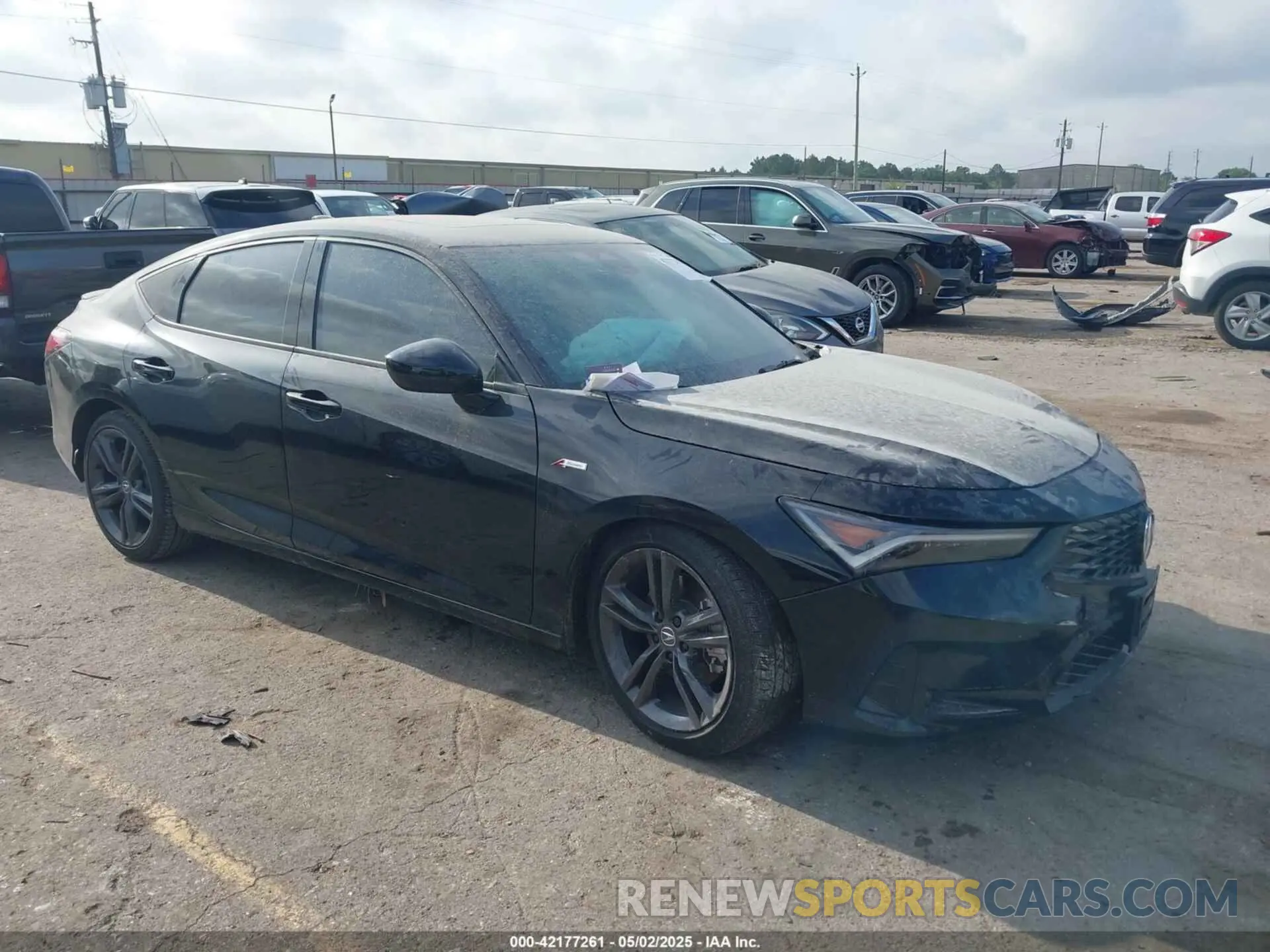 1 Photograph of a damaged car 19UDE4H37RA024314 ACURA INTEGRA 2024