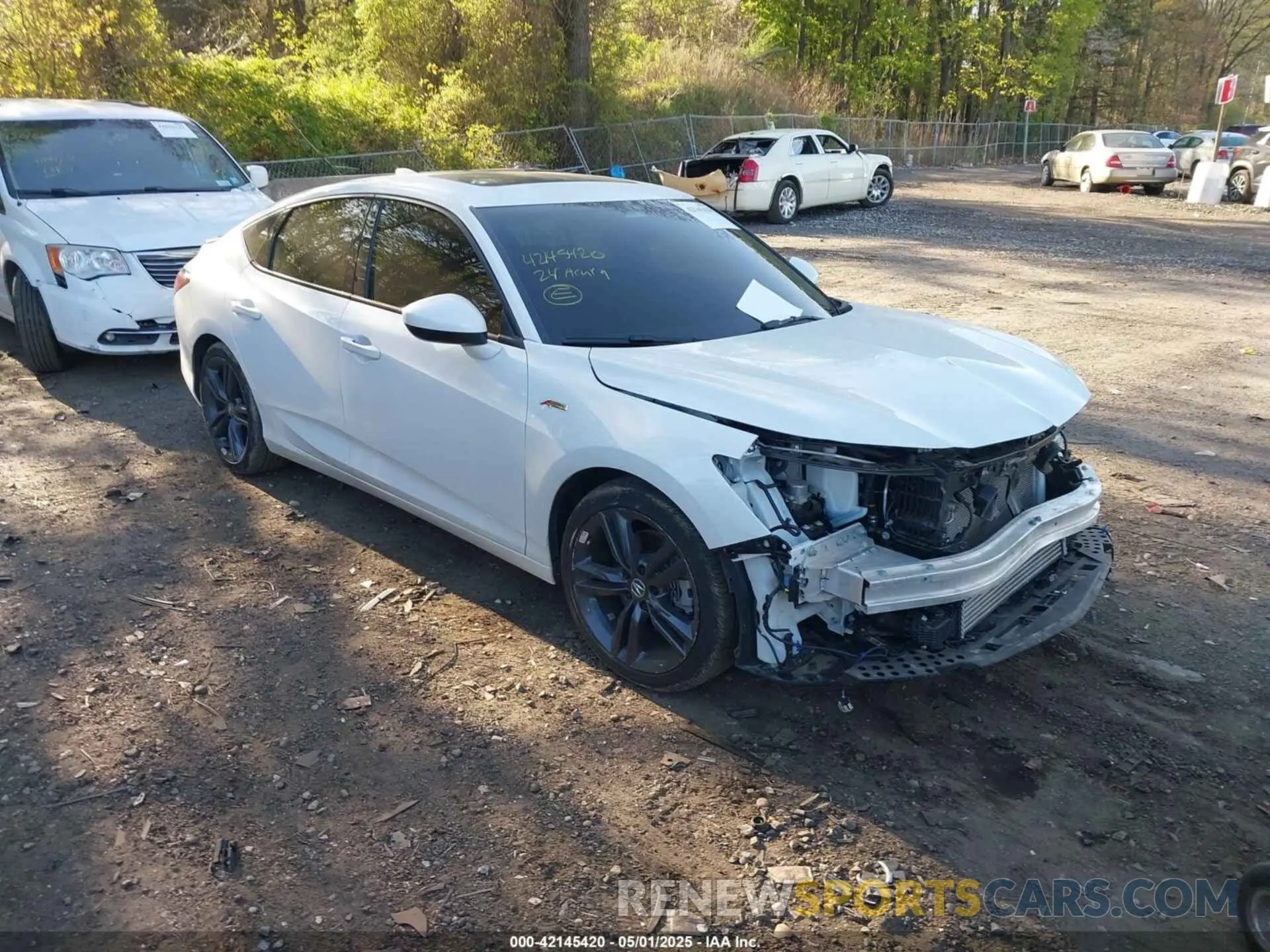 1 Photograph of a damaged car 19UDE4H3XRA003604 ACURA INTEGRA 2024