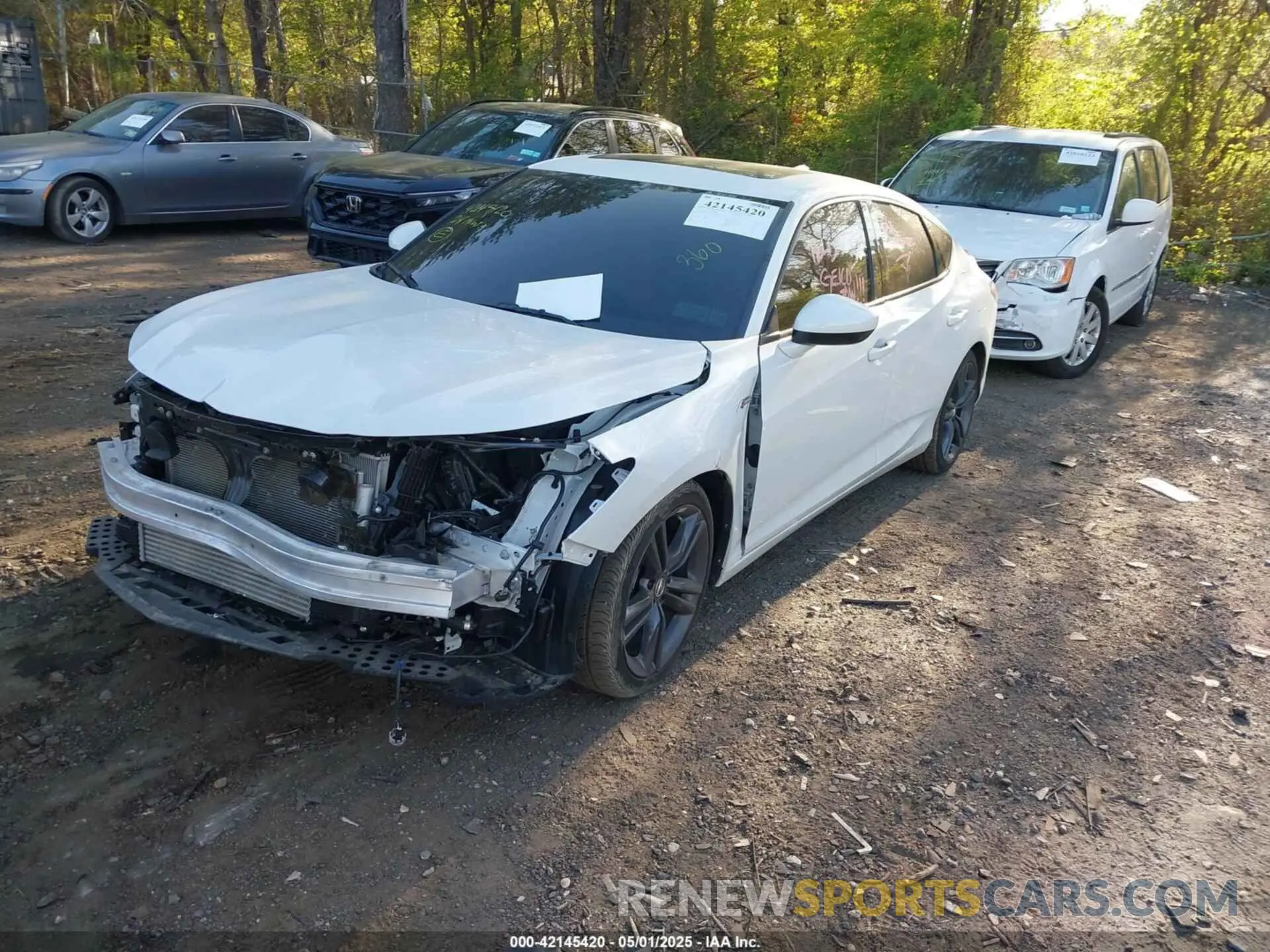 2 Photograph of a damaged car 19UDE4H3XRA003604 ACURA INTEGRA 2024