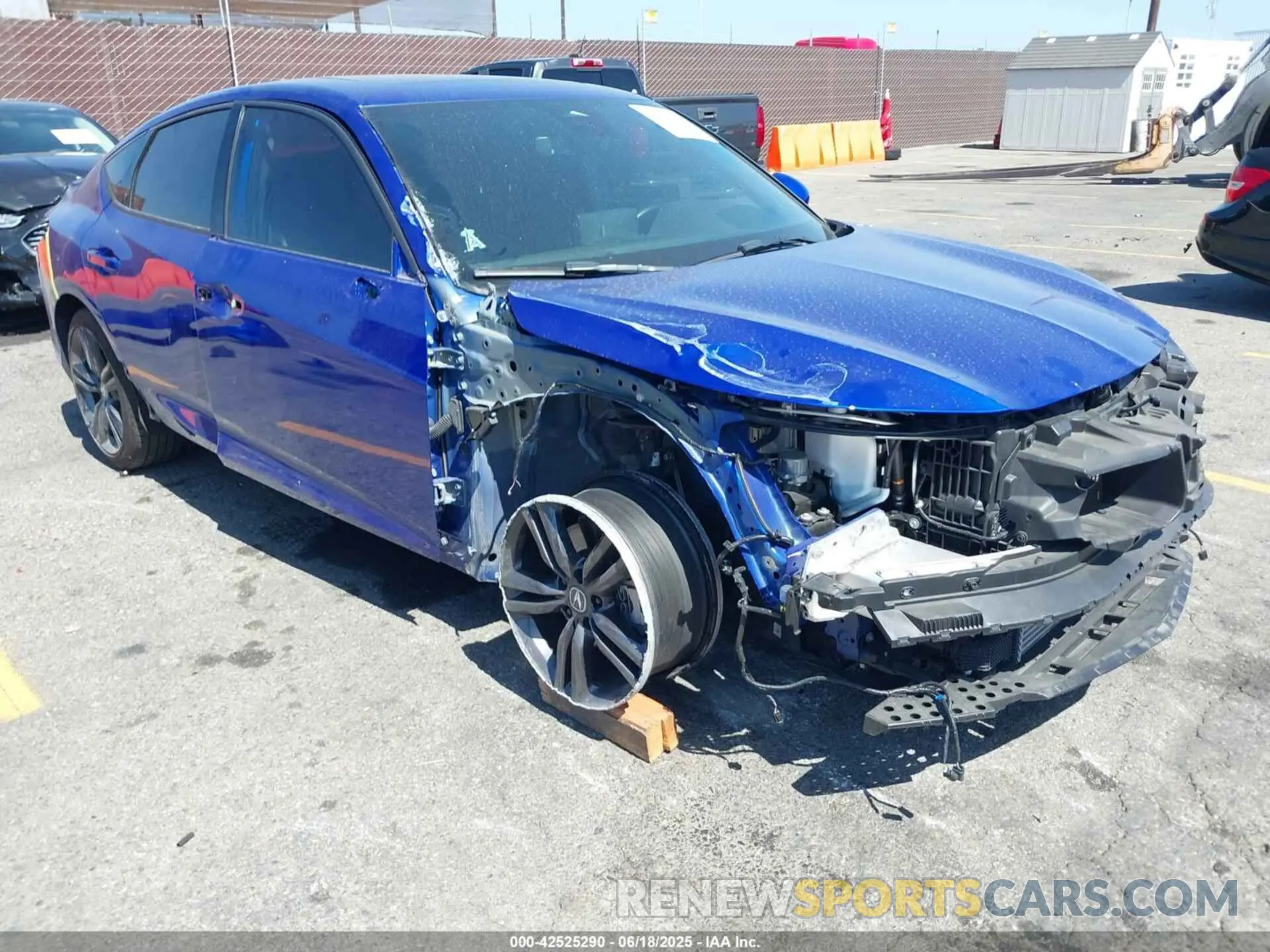 1 Photograph of a damaged car 19UDE4H60RA010118 ACURA INTEGRA 2024