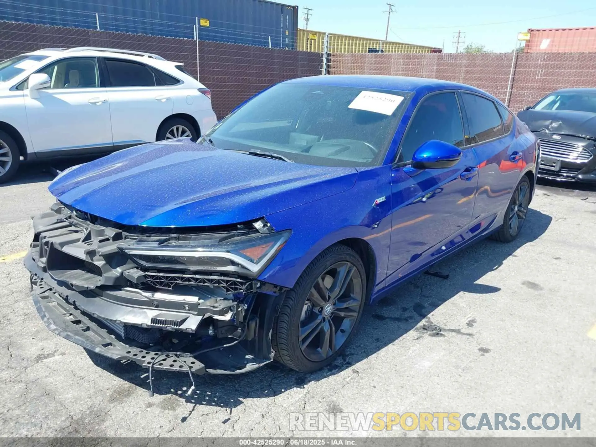 2 Photograph of a damaged car 19UDE4H60RA010118 ACURA INTEGRA 2024