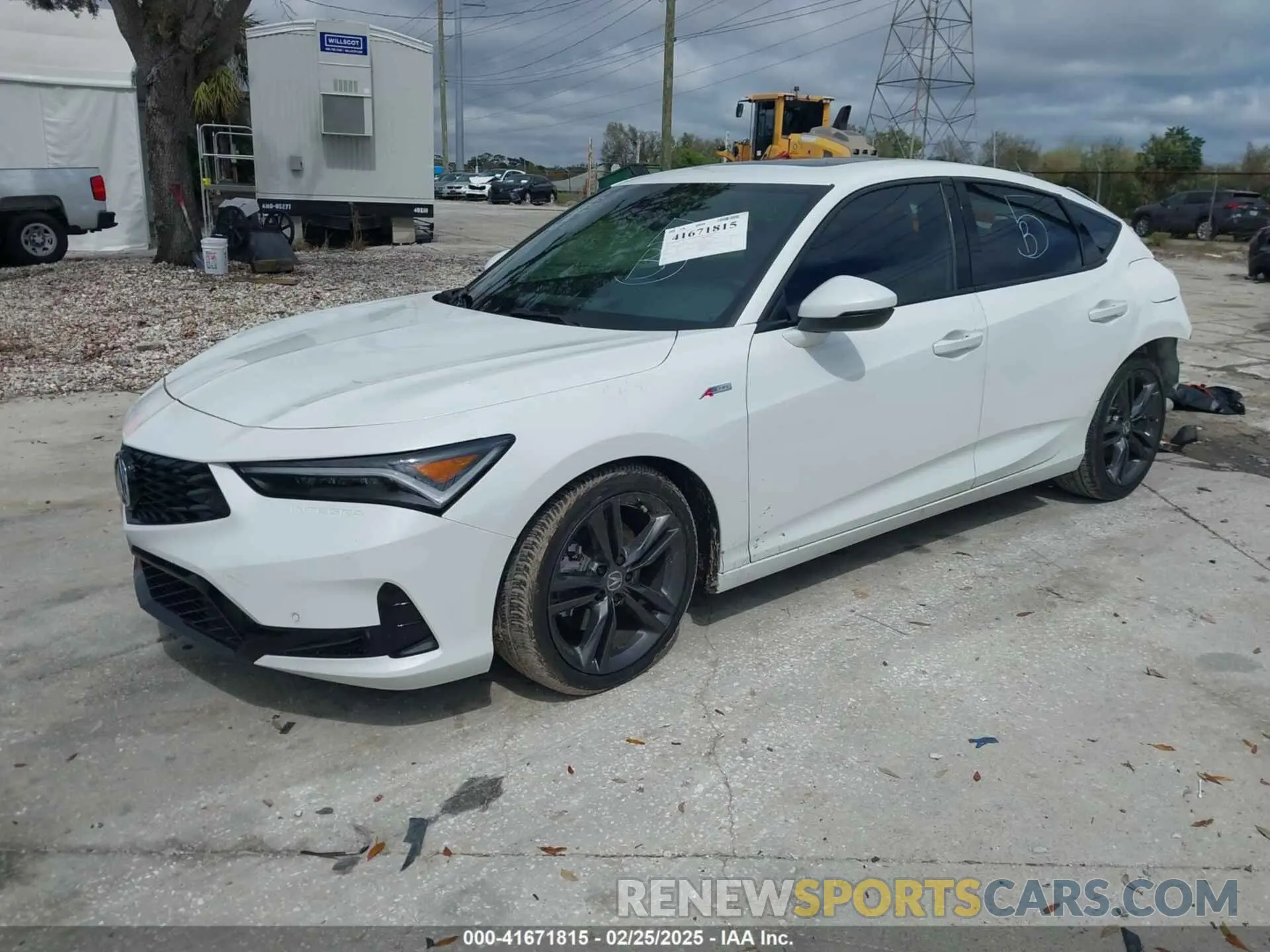2 Photograph of a damaged car 19UDE4H61RA021743 ACURA INTEGRA 2024