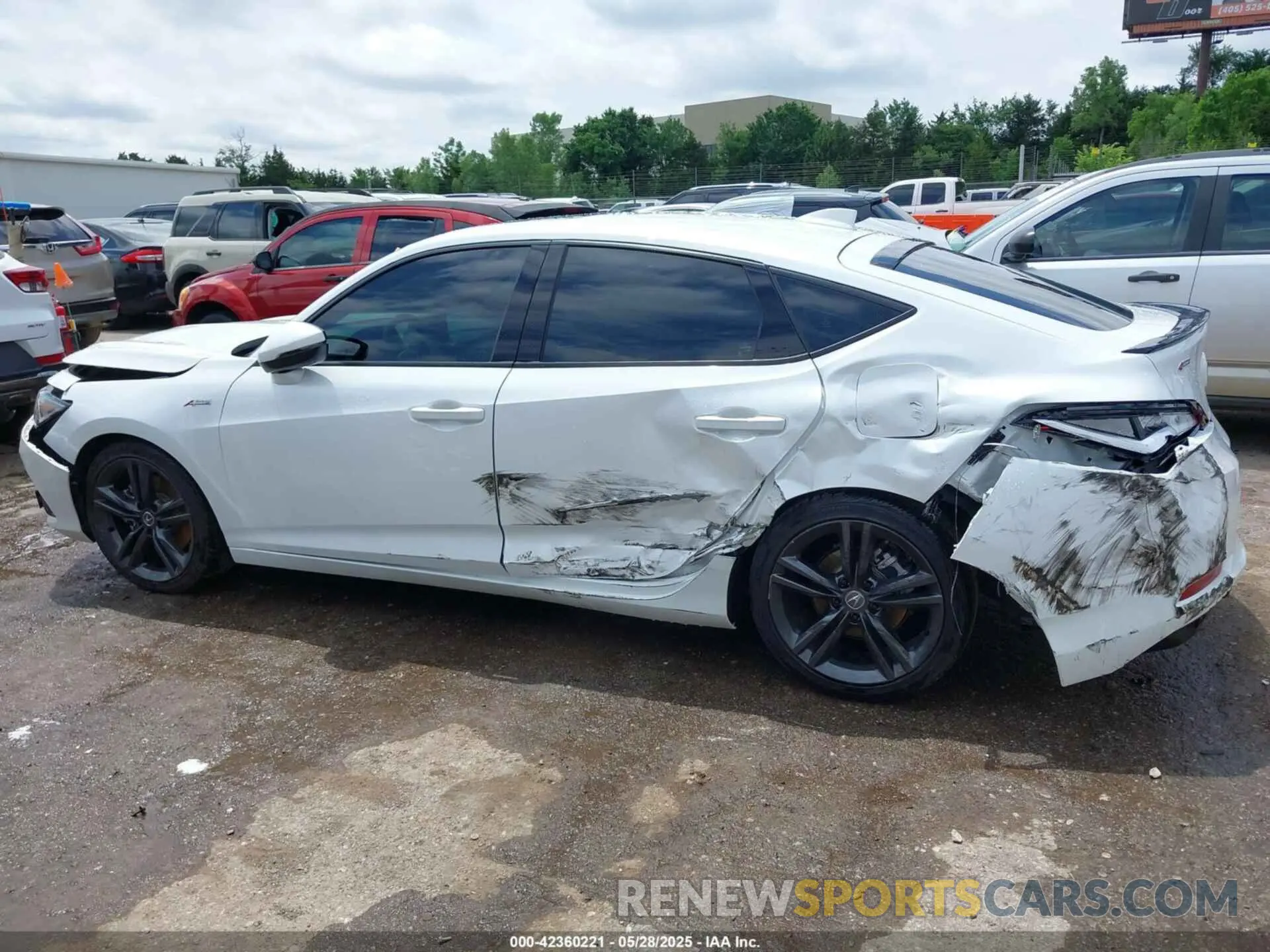 14 Photograph of a damaged car 19UDE4H62RA021783 ACURA INTEGRA 2024