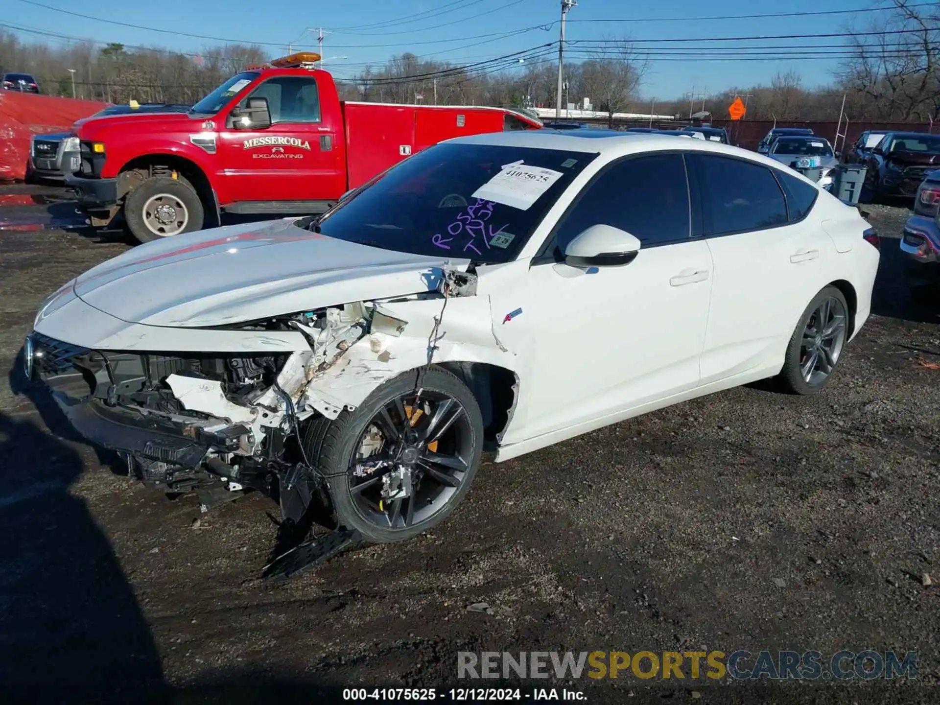 2 Photograph of a damaged car 19UDE4H64RA011451 ACURA INTEGRA 2024