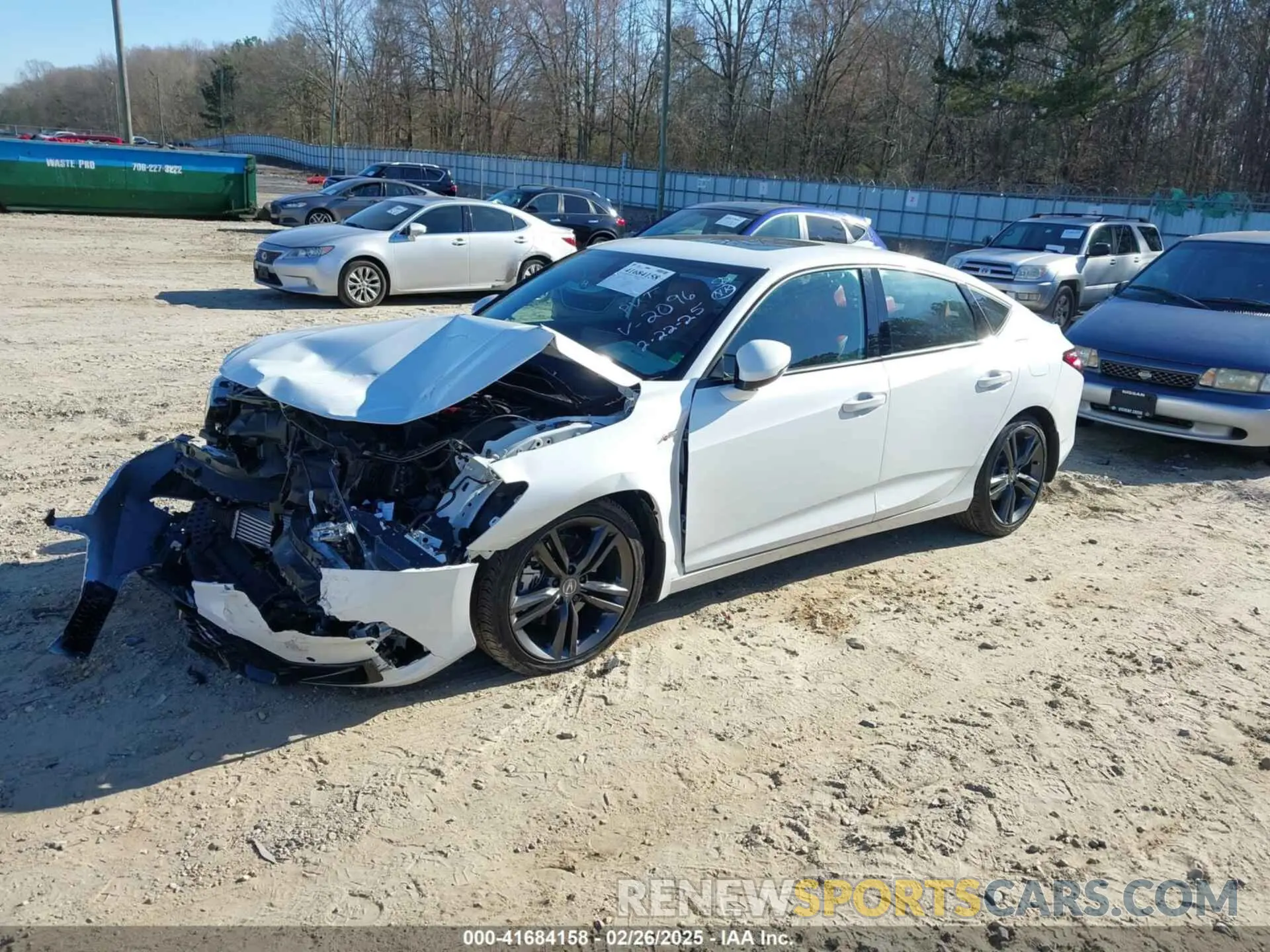 2 Photograph of a damaged car 19UDE4H64RA012096 ACURA INTEGRA 2024