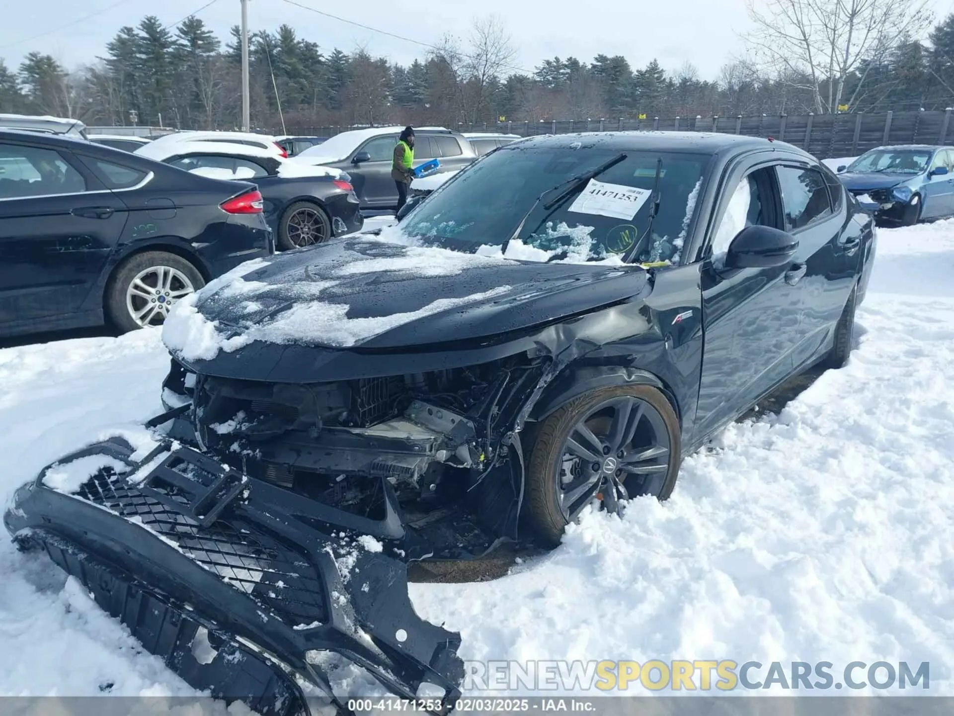 2 Photograph of a damaged car 19UDE4H64RA015578 ACURA INTEGRA 2024