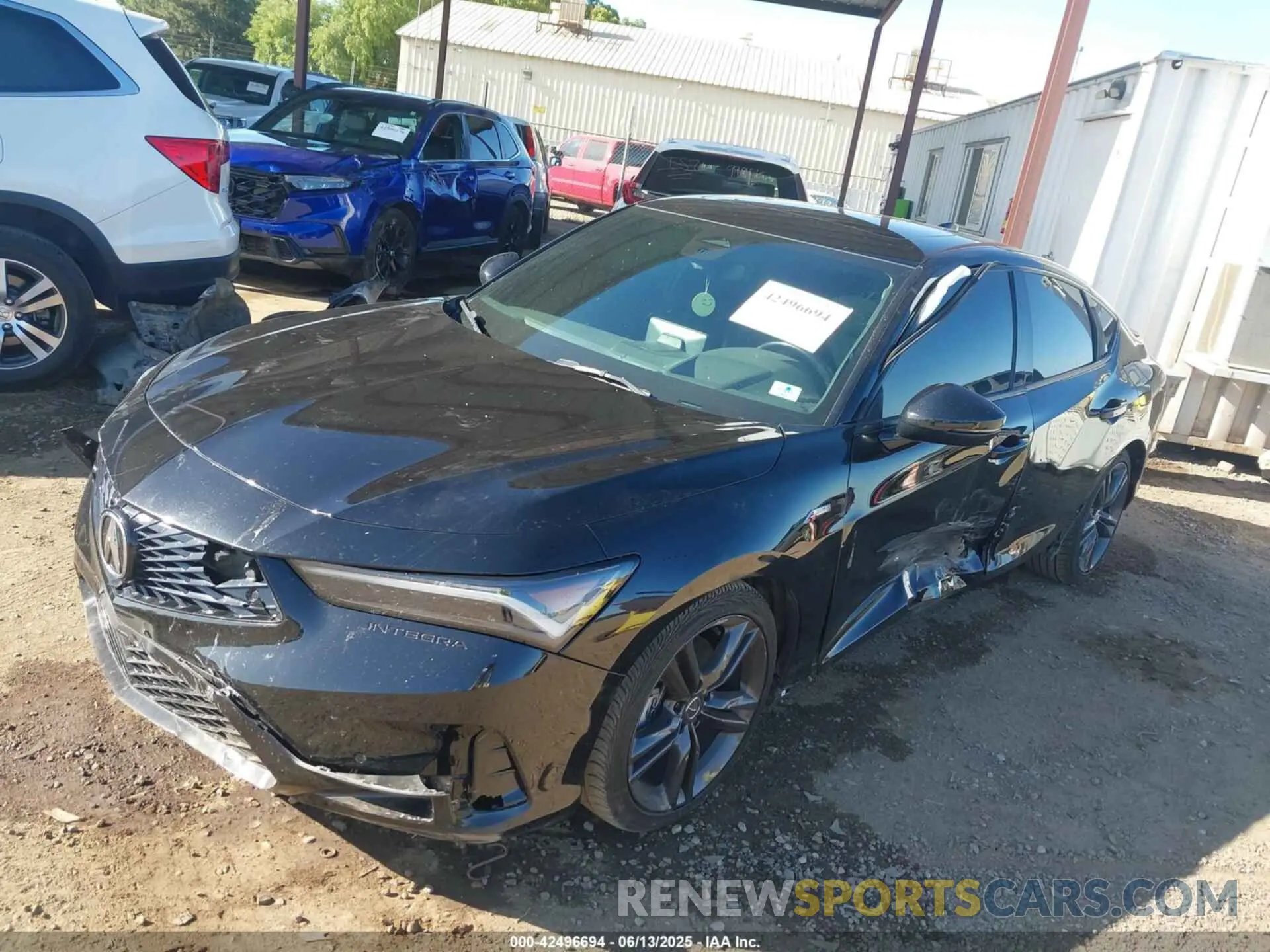 2 Photograph of a damaged car 19UDE4H69RA001773 ACURA INTEGRA 2024