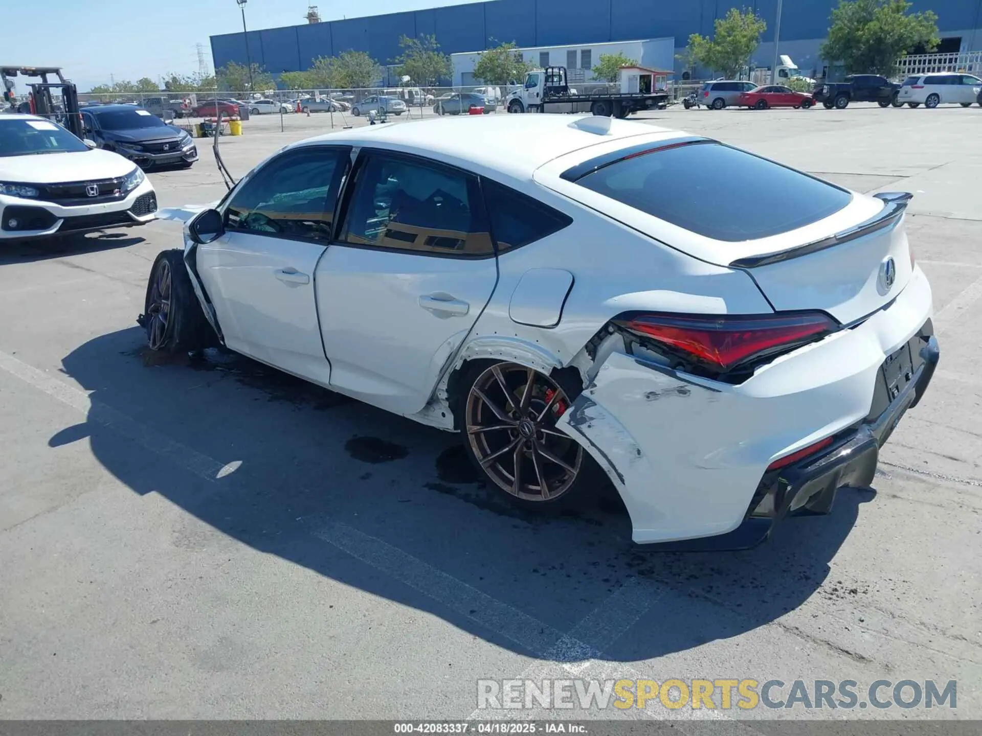 3 Photograph of a damaged car 19UDE5G93RA000183 ACURA INTEGRA 2024