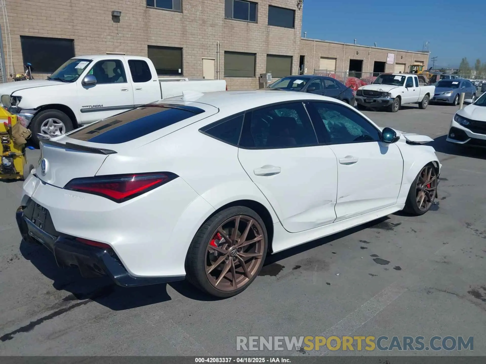 4 Photograph of a damaged car 19UDE5G93RA000183 ACURA INTEGRA 2024
