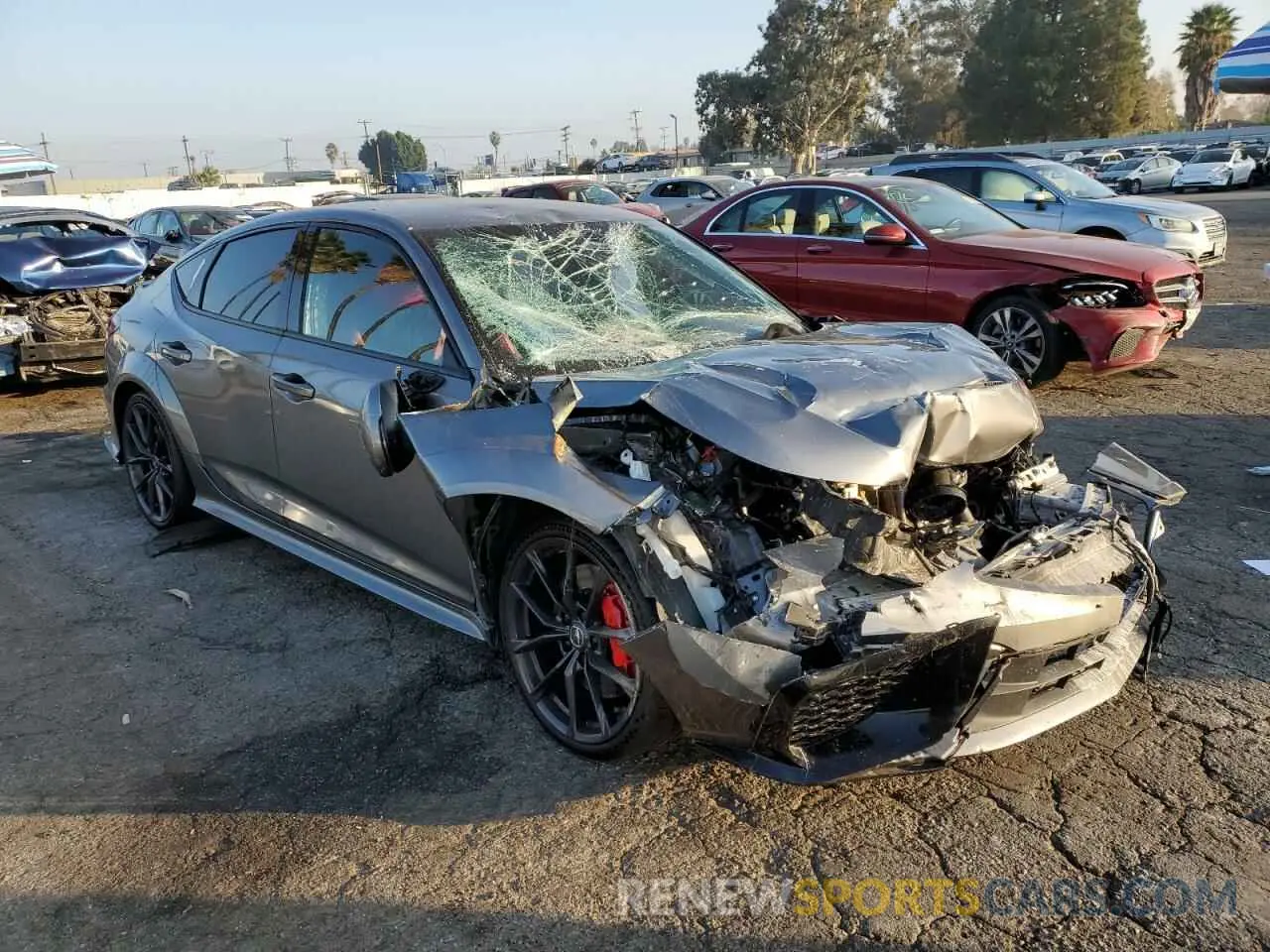 4 Photograph of a damaged car 19UDE5G99RA001256 ACURA INTEGRA 2024