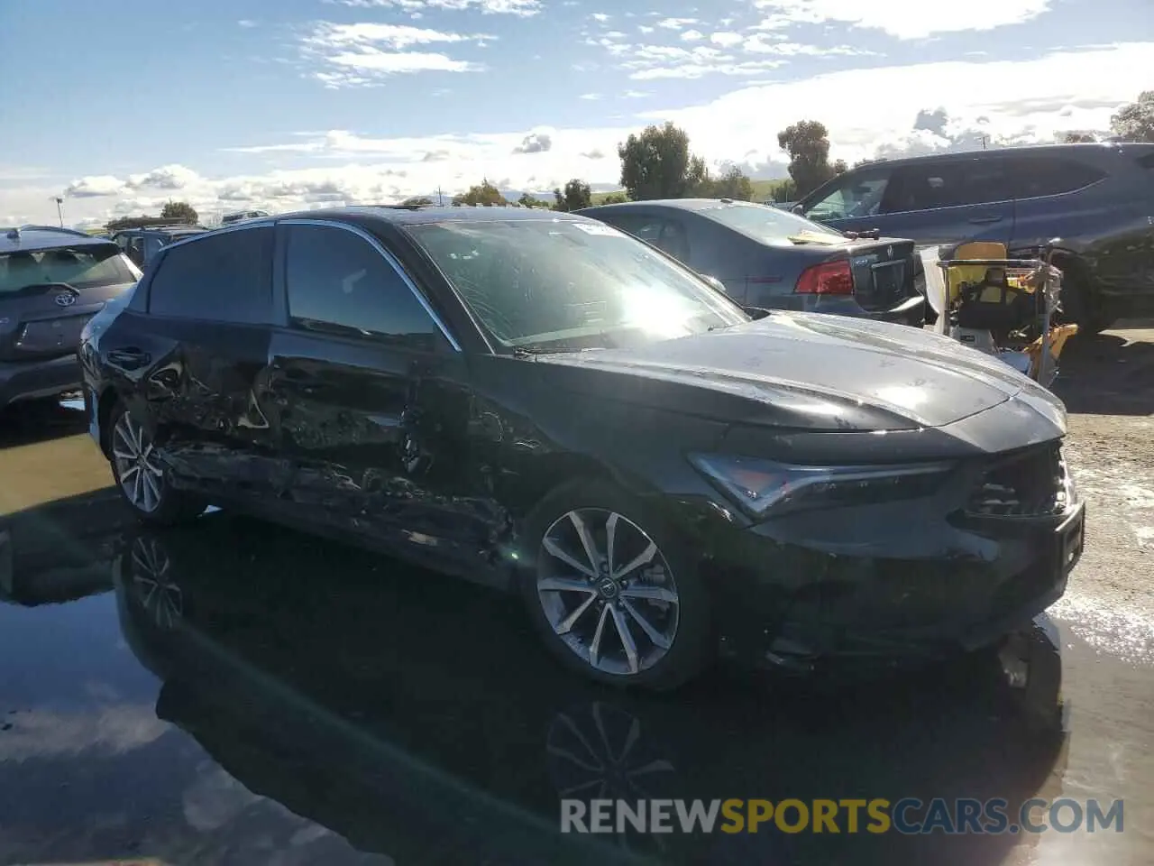 4 Photograph of a damaged car 19UDE4H20SA003057 ACURA INTEGRA 2025