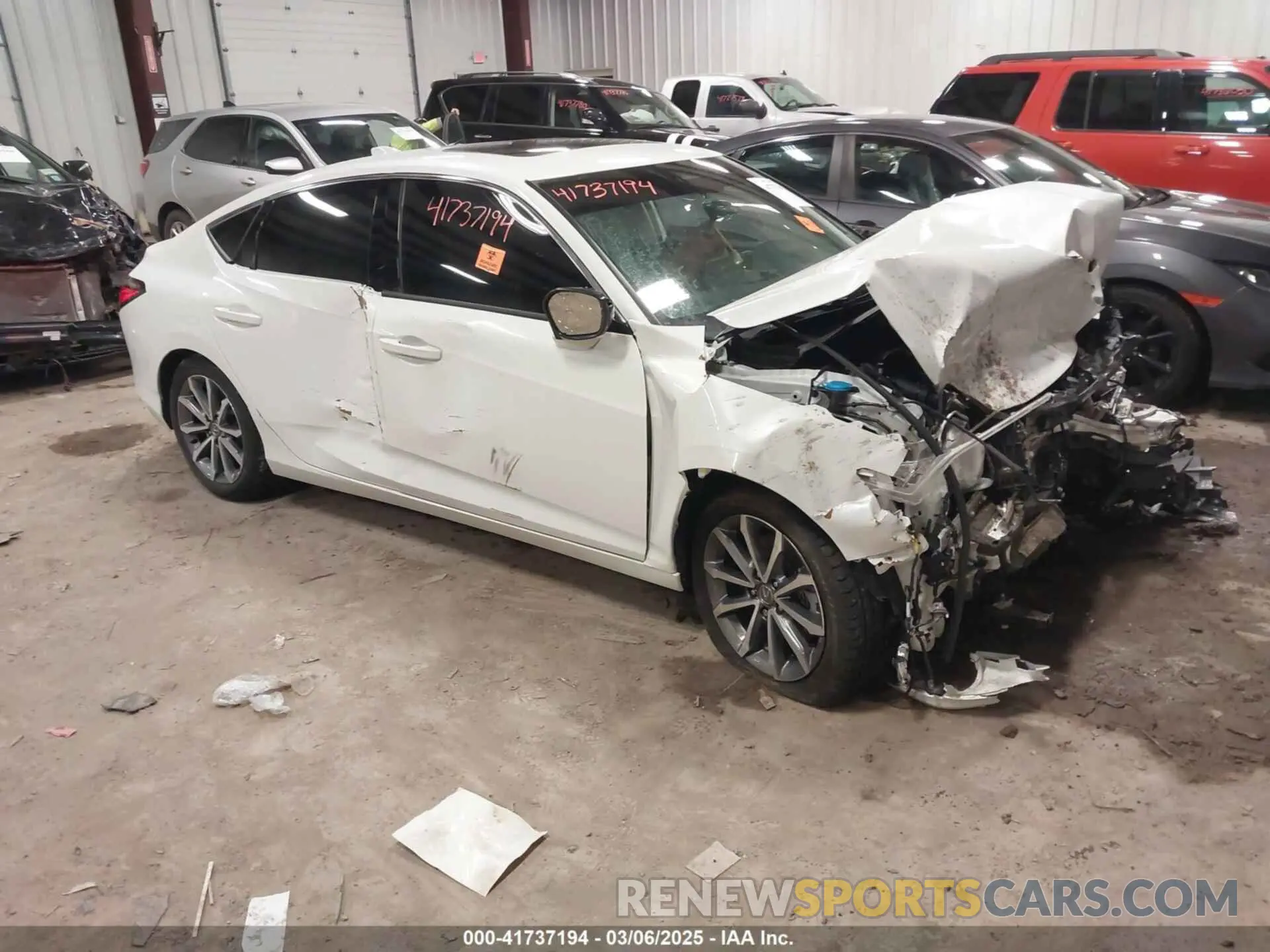 1 Photograph of a damaged car 19UDE4H22SA004873 ACURA INTEGRA 2025