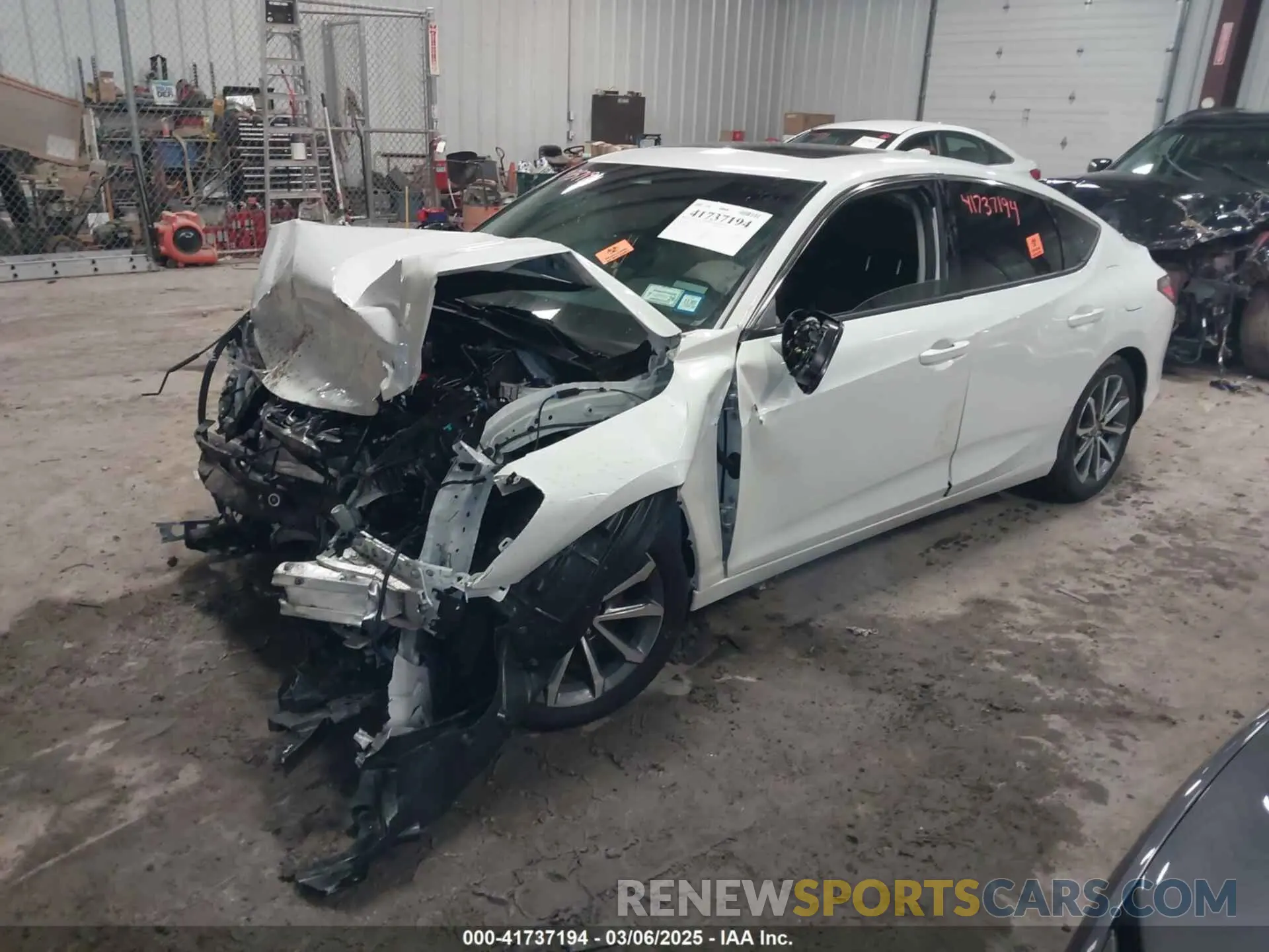 2 Photograph of a damaged car 19UDE4H22SA004873 ACURA INTEGRA 2025