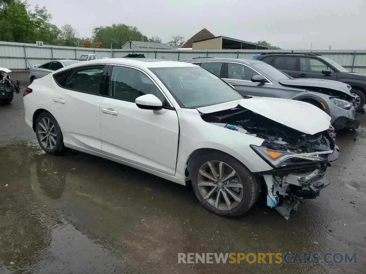 4 Photograph of a damaged car 19UDE4H29SA006975 ACURA INTEGRA 2025