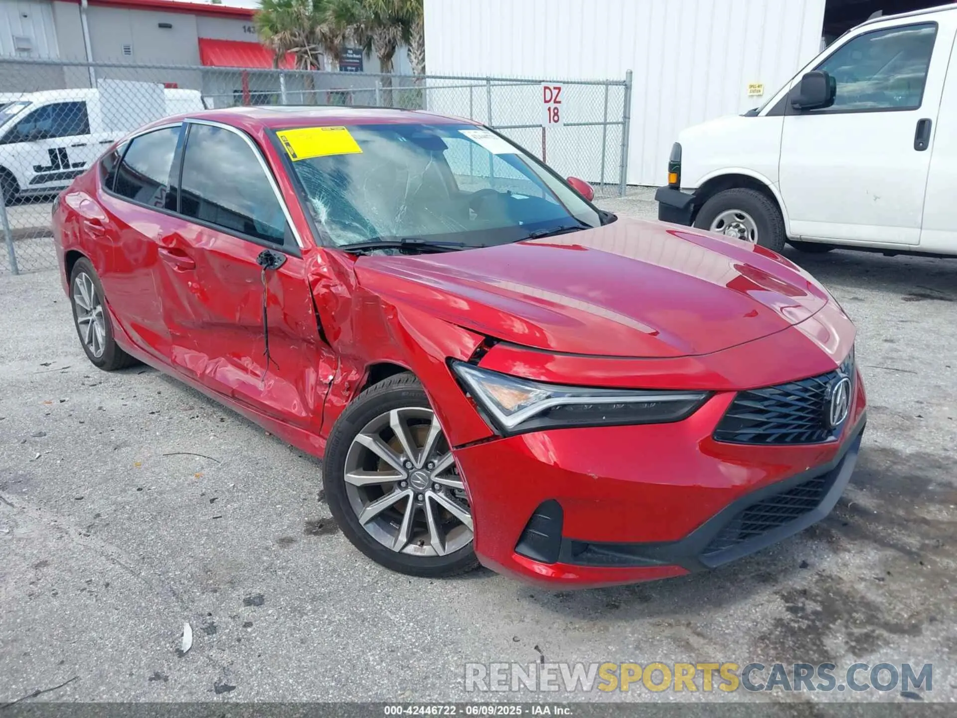 1 Photograph of a damaged car 19UDE4H2XSA004829 ACURA INTEGRA 2025