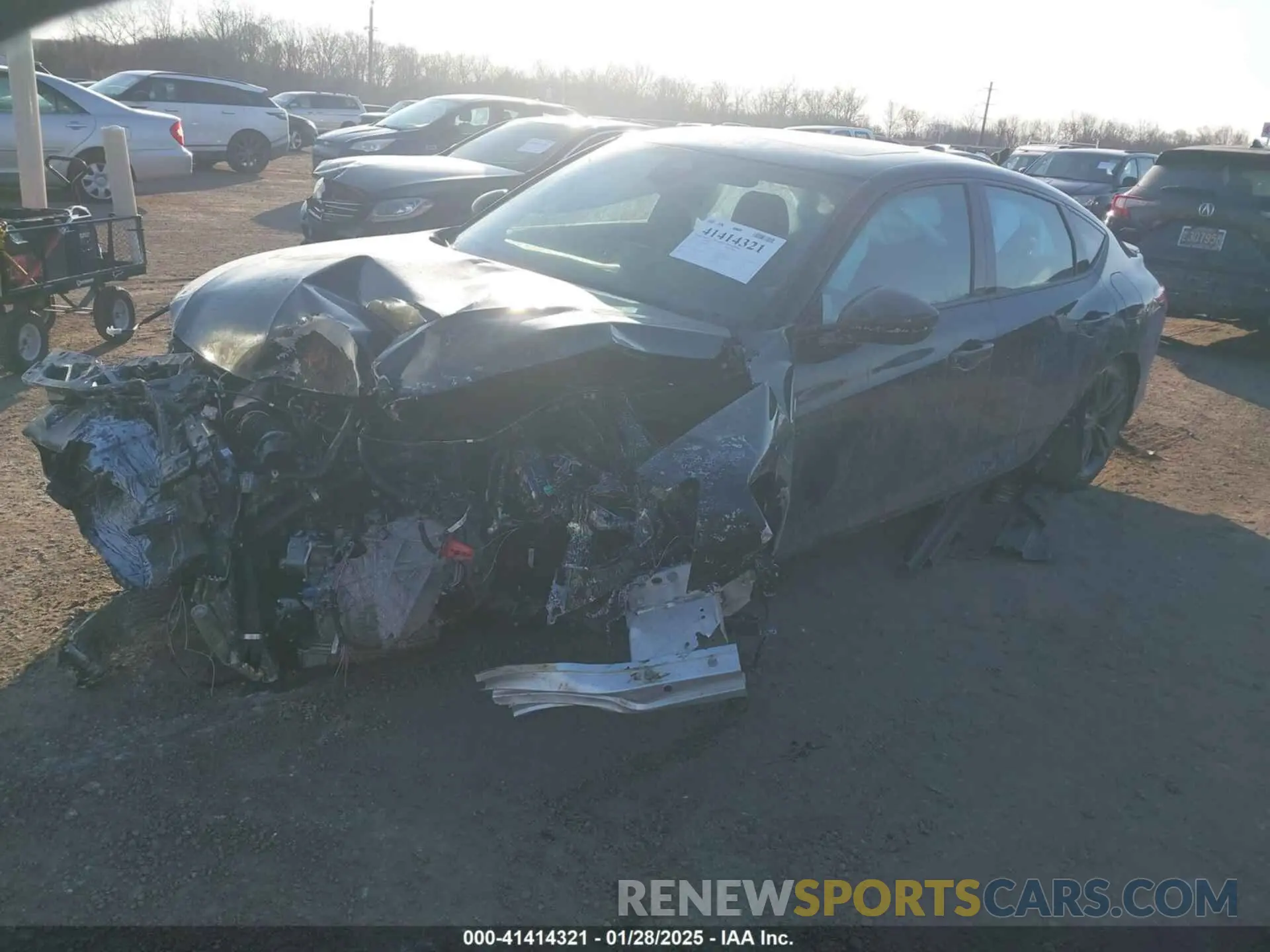2 Photograph of a damaged car 19UDE4H31SA000953 ACURA INTEGRA 2025