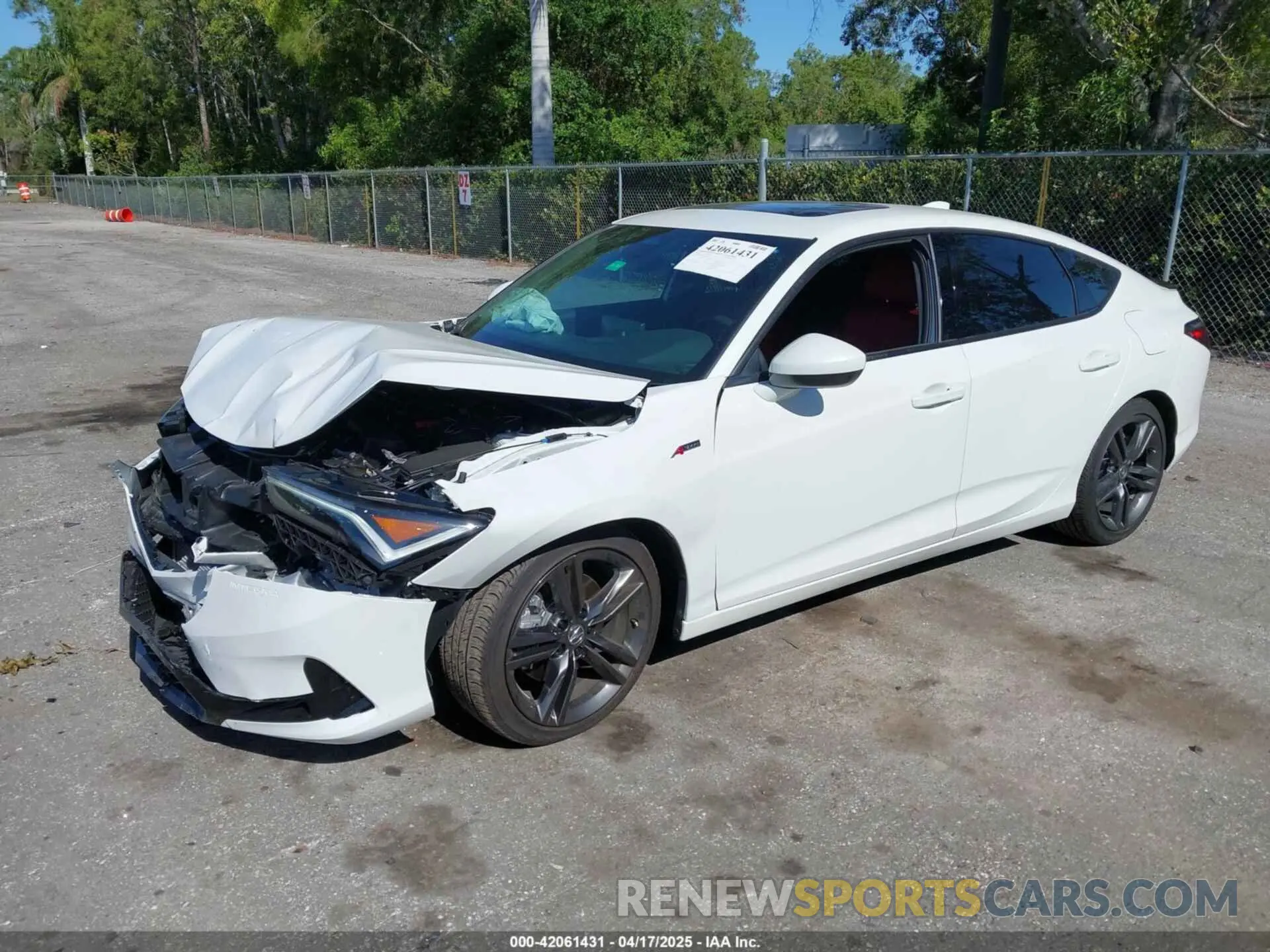 2 Photograph of a damaged car 19UDE4H31SA007742 ACURA INTEGRA 2025