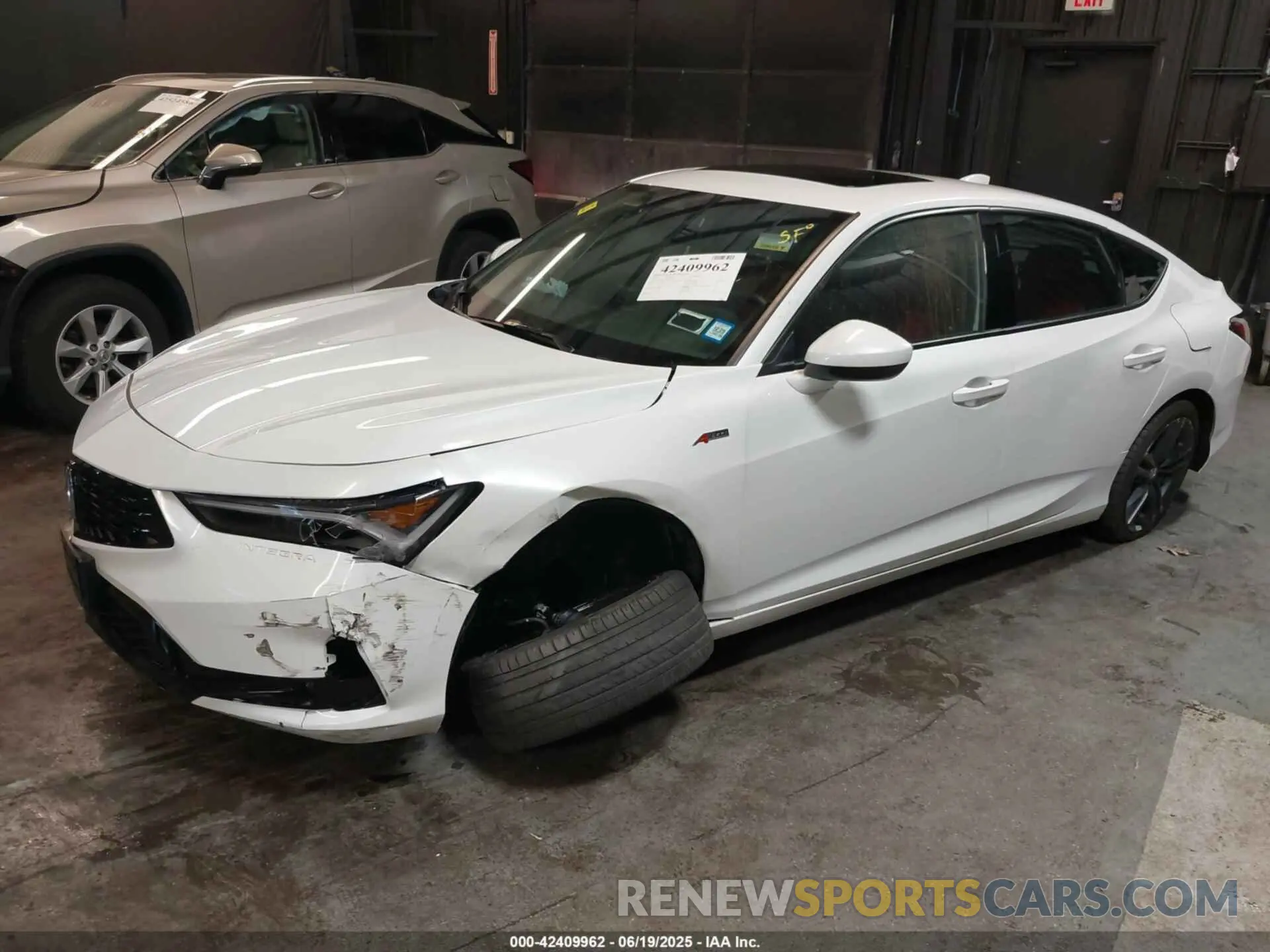 2 Photograph of a damaged car 19UDE4H33SA004762 ACURA INTEGRA 2025