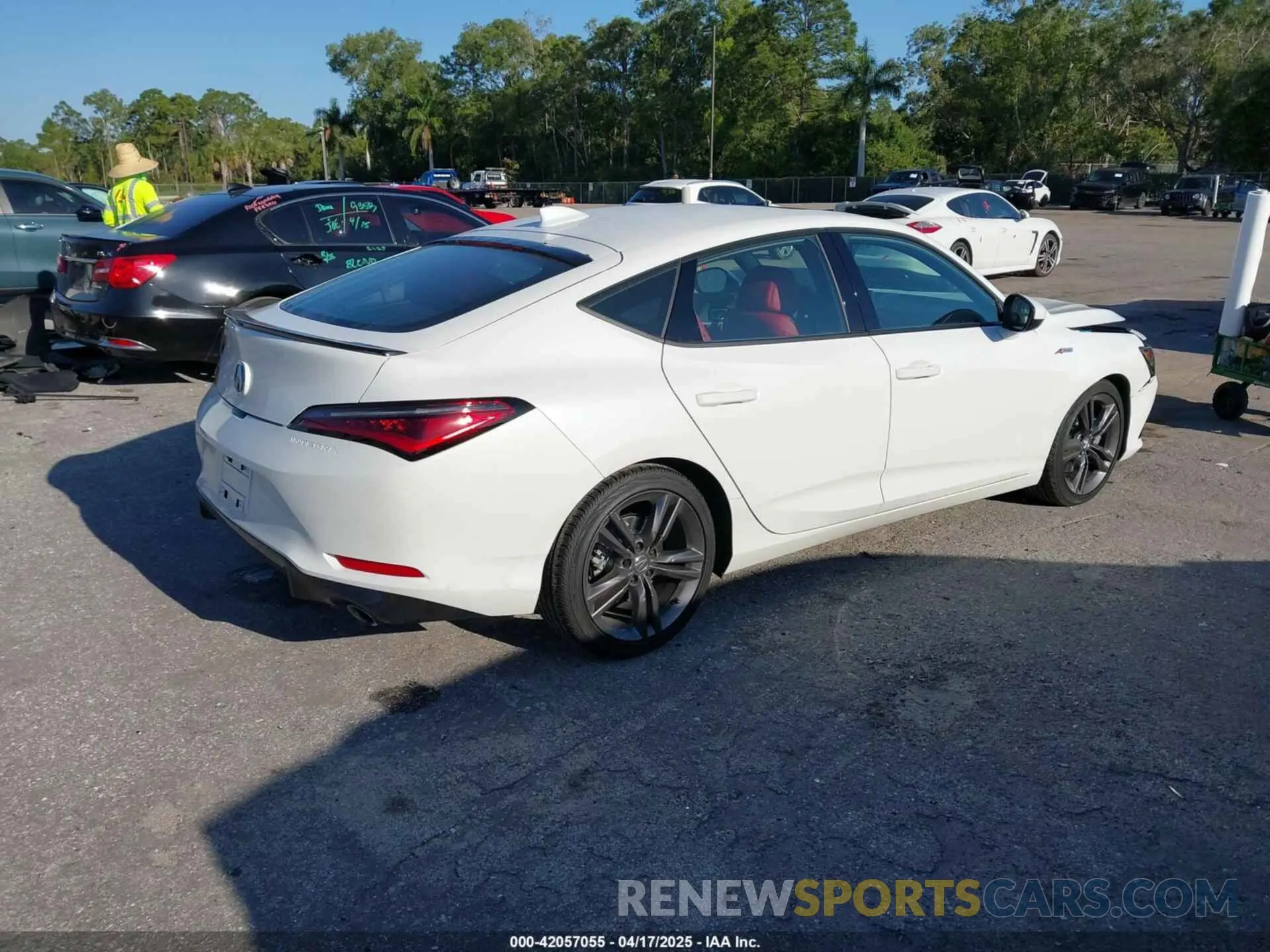 4 Photograph of a damaged car 19UDE4H39SA011439 ACURA INTEGRA 2025