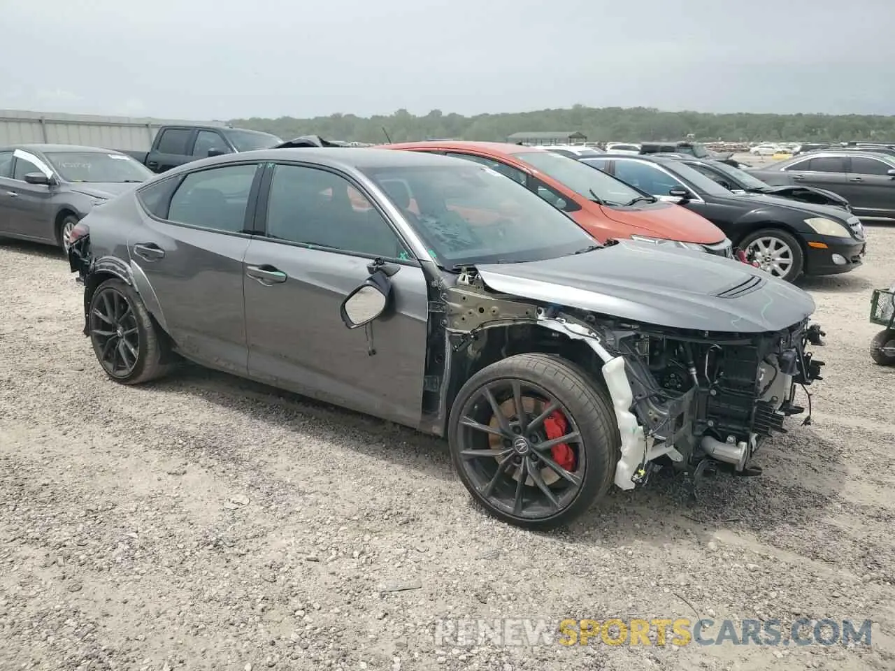 4 Photograph of a damaged car 19UDE5G93SA000710 ACURA INTEGRA 2025