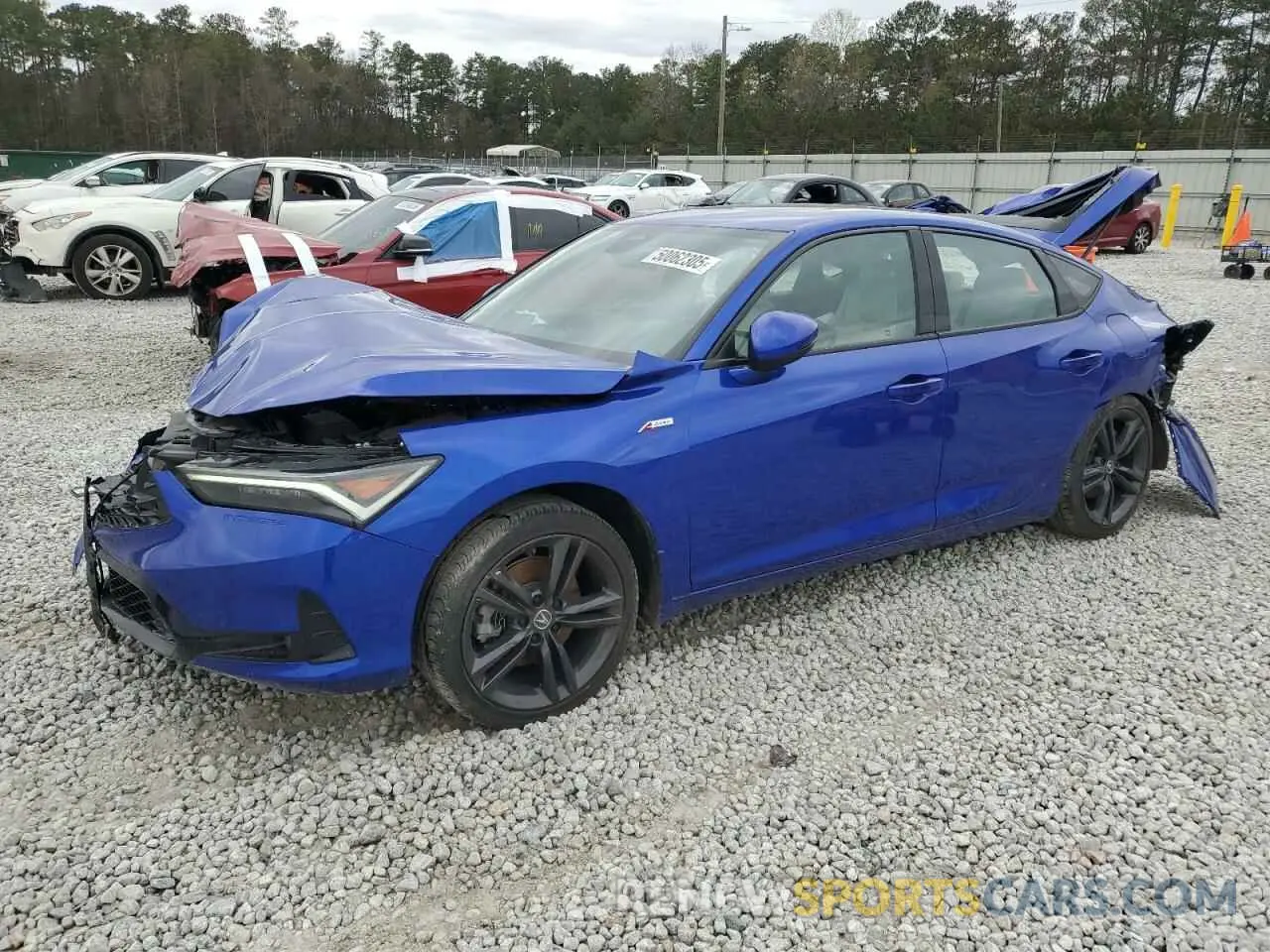 1 Photograph of a damaged car 19UDE4G76PA008493 ACURA INTEGRA A- 2023
