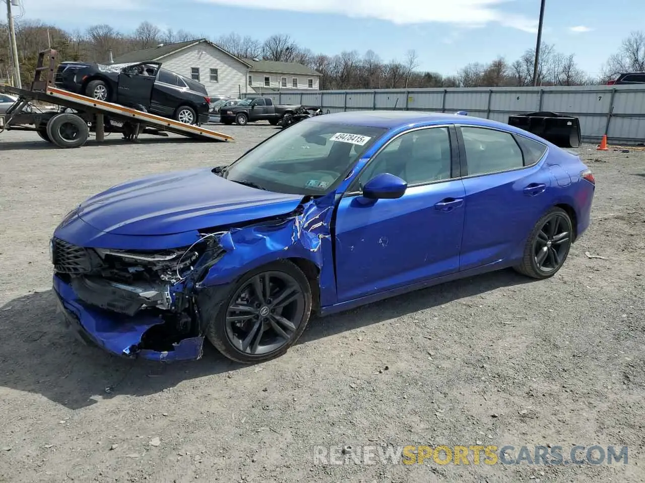 1 Photograph of a damaged car 19UDE4H37PA018431 ACURA INTEGRA A- 2023