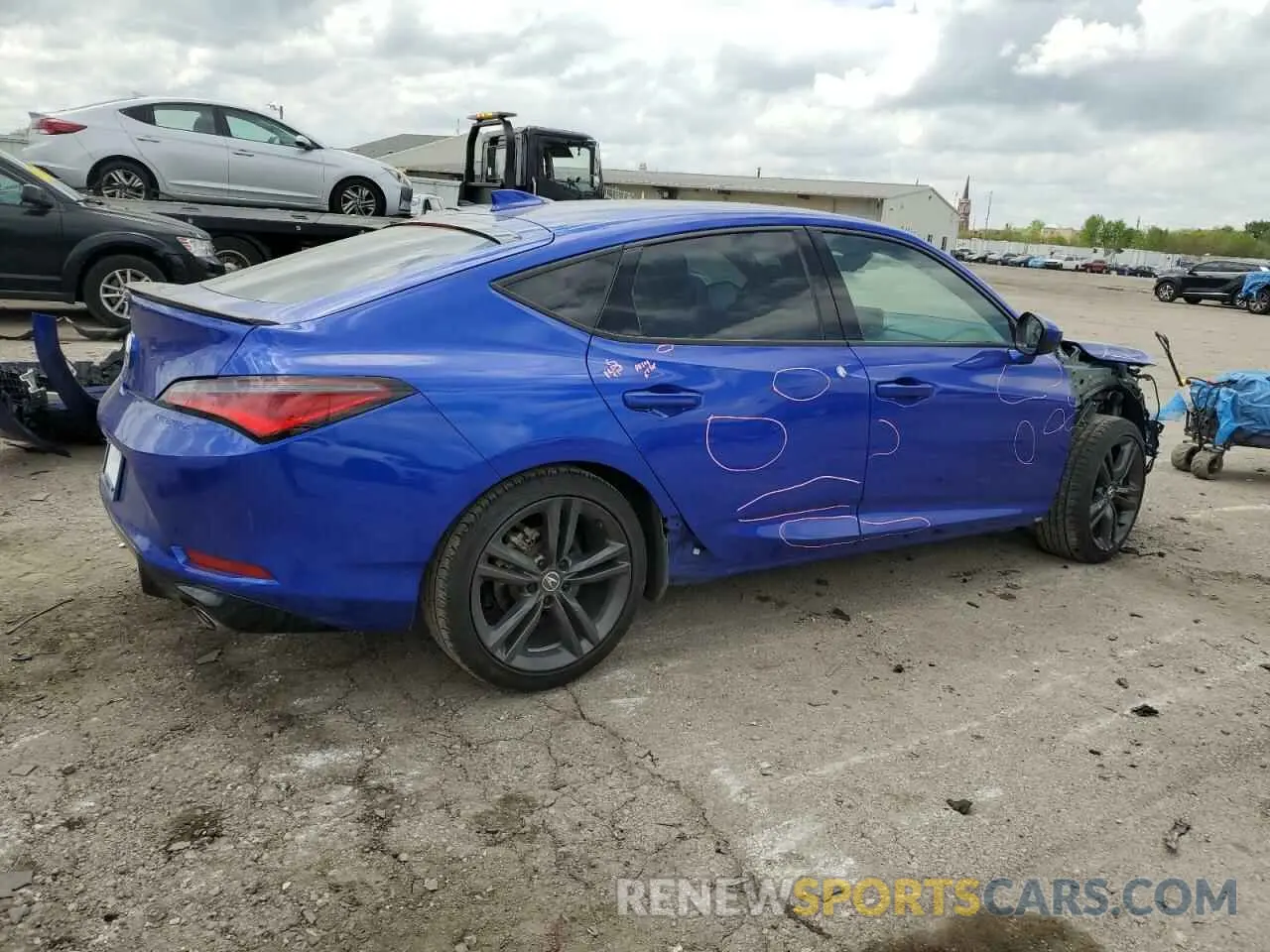 3 Photograph of a damaged car 19UDE4H3XPA011618 ACURA INTEGRA A- 2023