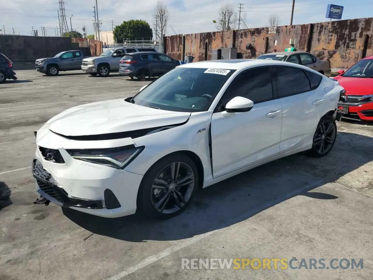 1 Photograph of a damaged car 19UDE4H37RA016116 ACURA INTEGRA A- 2024