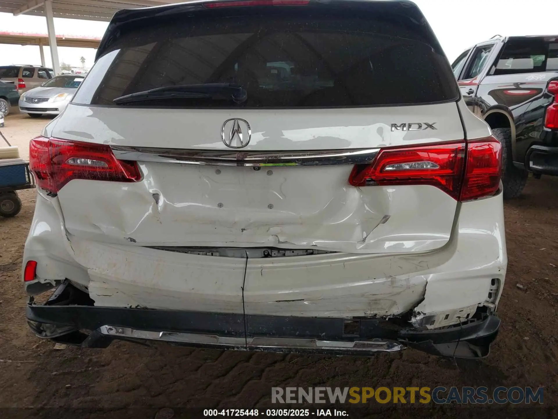 6 Photograph of a damaged car 5J8YD3H30KL008917 ACURA MDX 2019