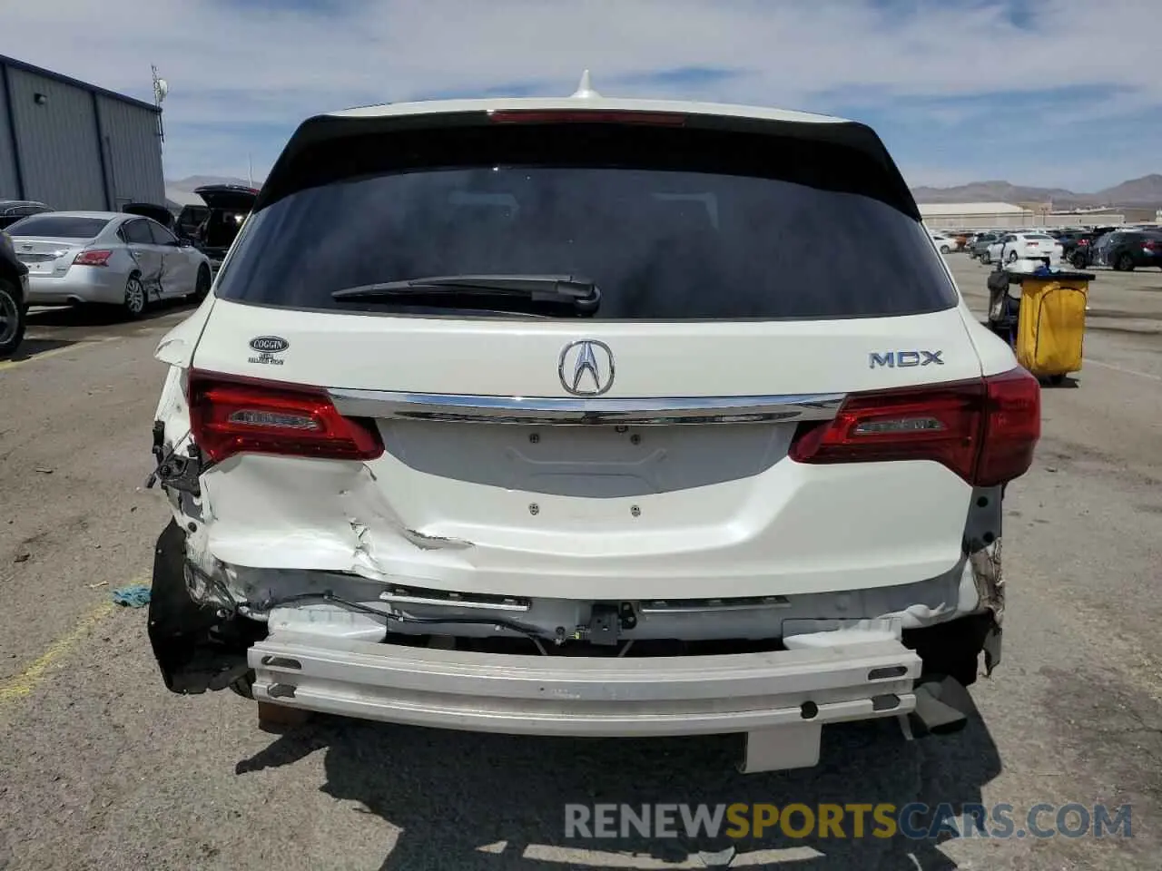 6 Photograph of a damaged car 5J8YD3H34KL008337 ACURA MDX 2019