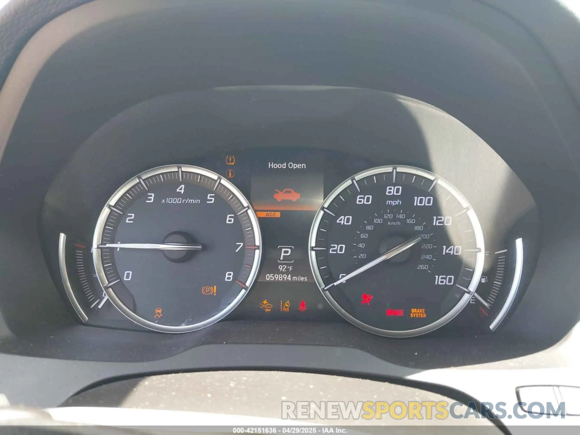 7 Photograph of a damaged car 5J8YD3H35KL008315 ACURA MDX 2019