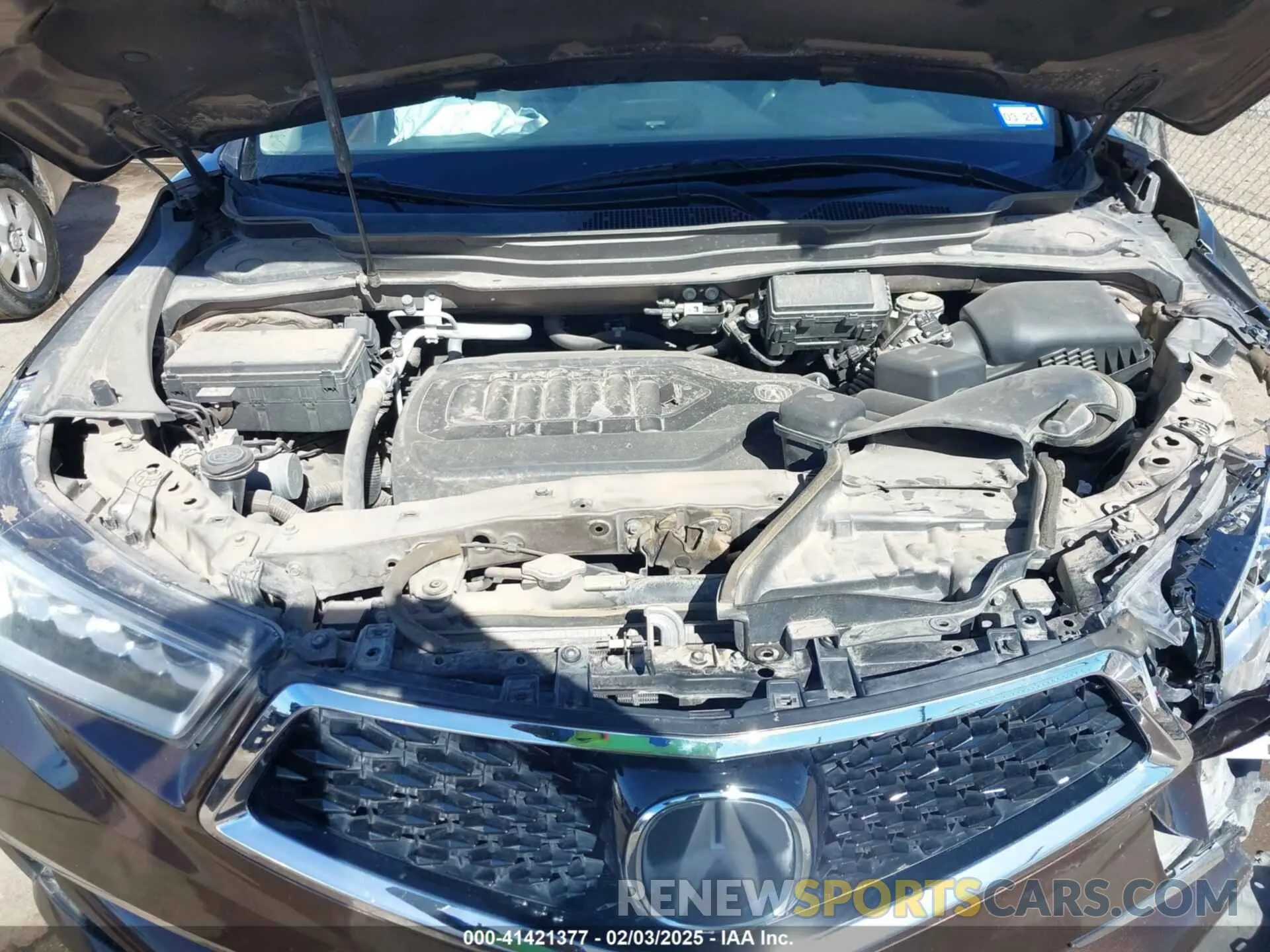 10 Photograph of a damaged car 5J8YD3H36KL001065 ACURA MDX 2019