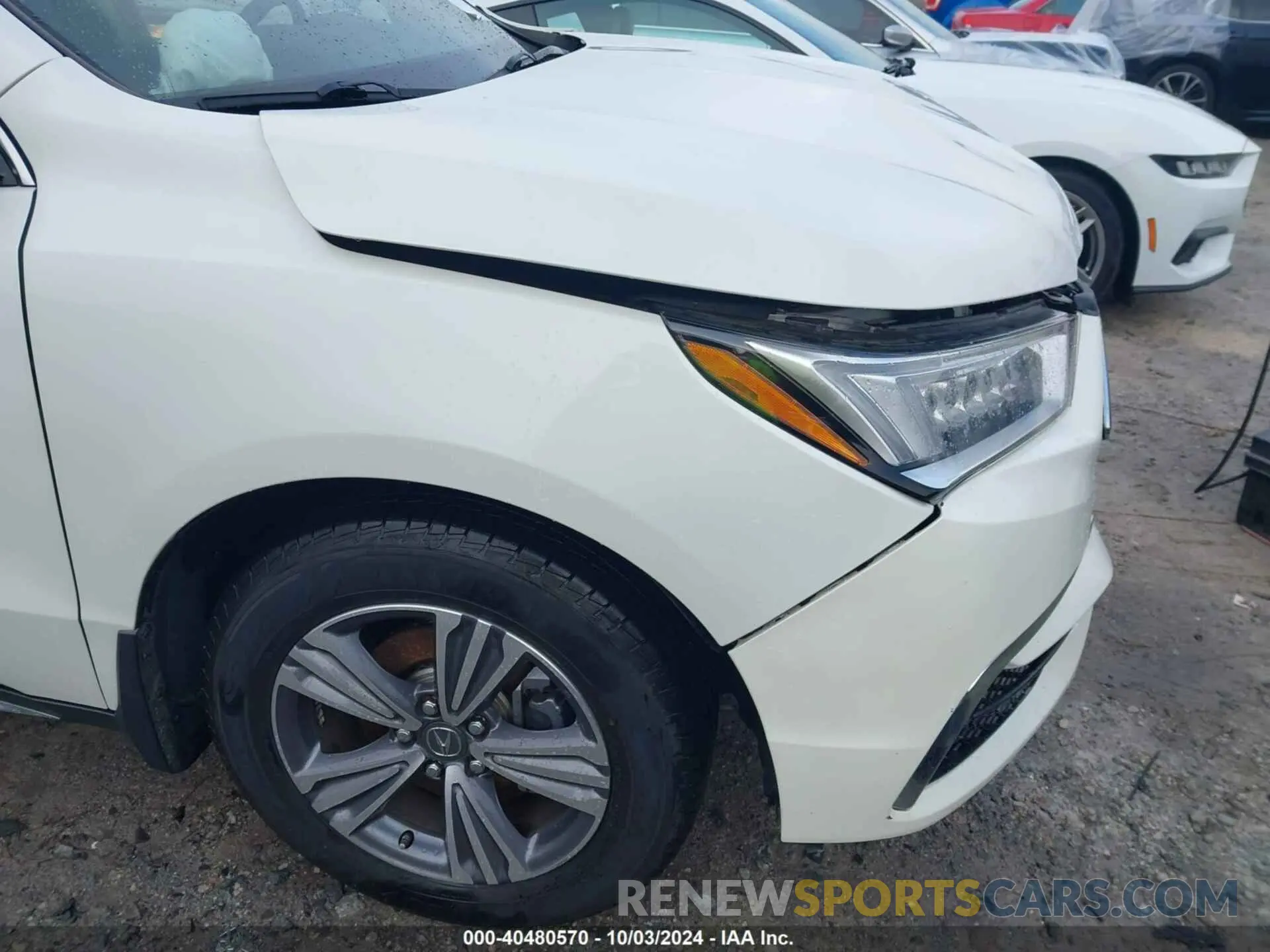 19 Photograph of a damaged car 5J8YD3H37KL005867 ACURA MDX 2019