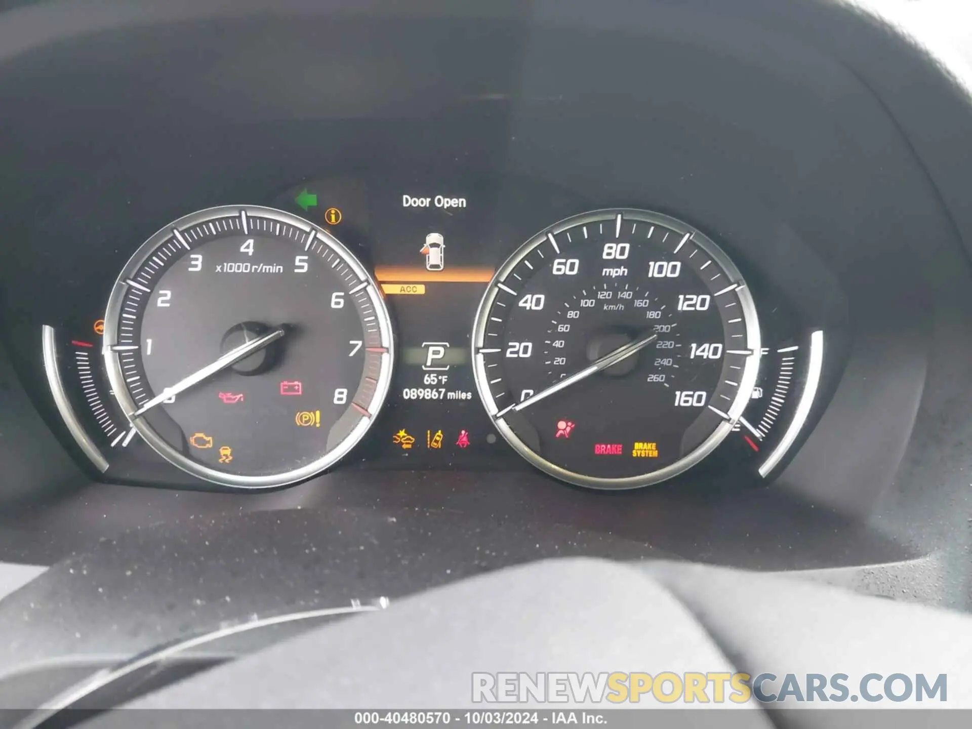 7 Photograph of a damaged car 5J8YD3H37KL005867 ACURA MDX 2019