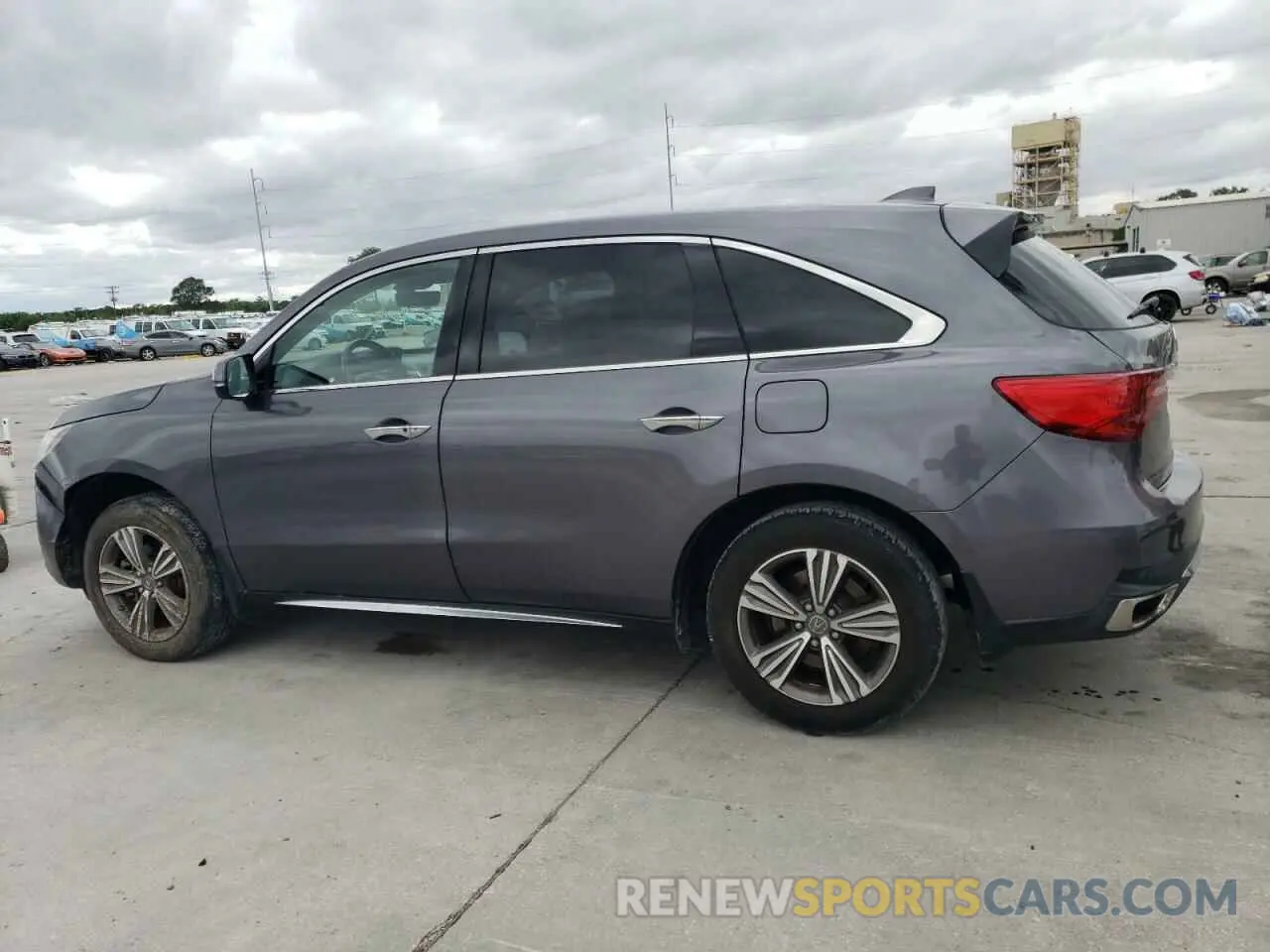 2 Photograph of a damaged car 5J8YD3H39KL001187 ACURA MDX 2019