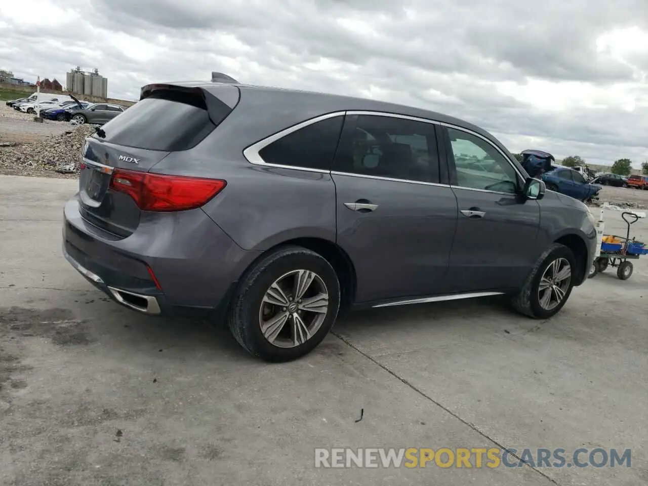 3 Photograph of a damaged car 5J8YD3H39KL001187 ACURA MDX 2019