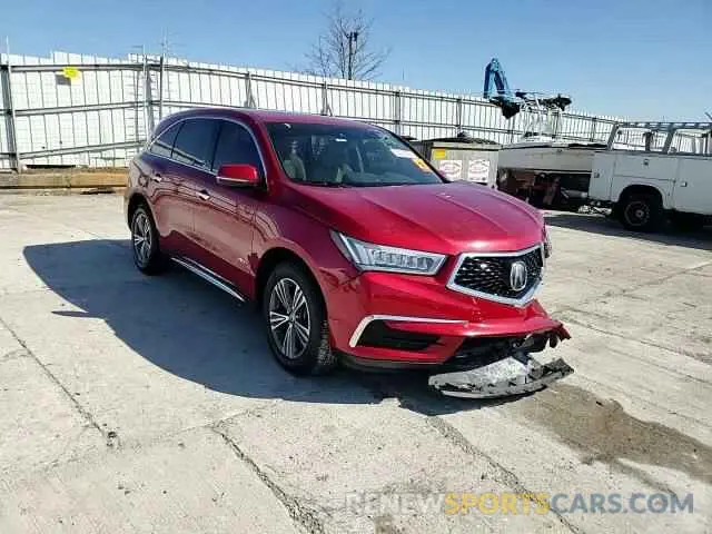12 Photograph of a damaged car 5J8YD3H3XKL003627 ACURA MDX 2019