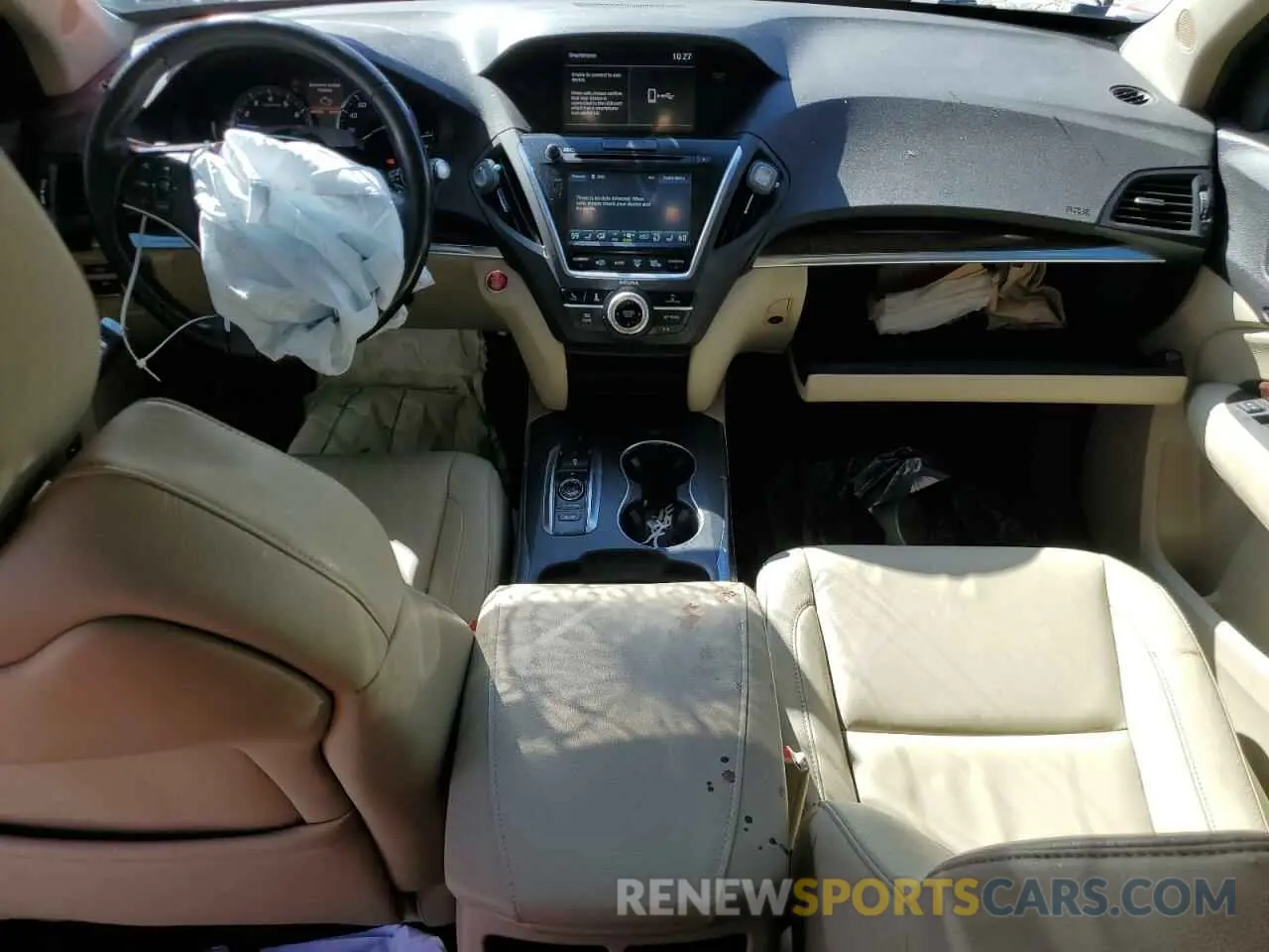 8 Photograph of a damaged car 5J8YD3H3XKL003627 ACURA MDX 2019