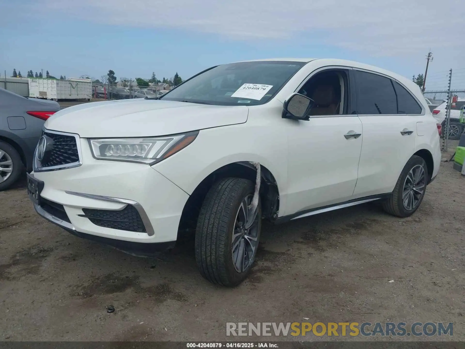 14 Photograph of a damaged car 5J8YD3H53KL003230 ACURA MDX 2019