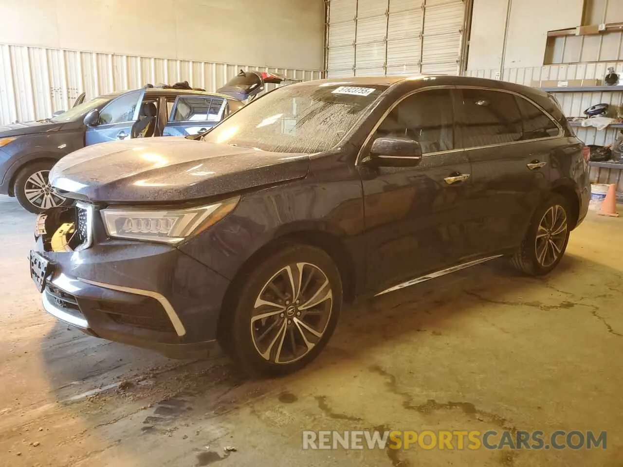 1 Photograph of a damaged car 5J8YD3H54KL000269 ACURA MDX 2019