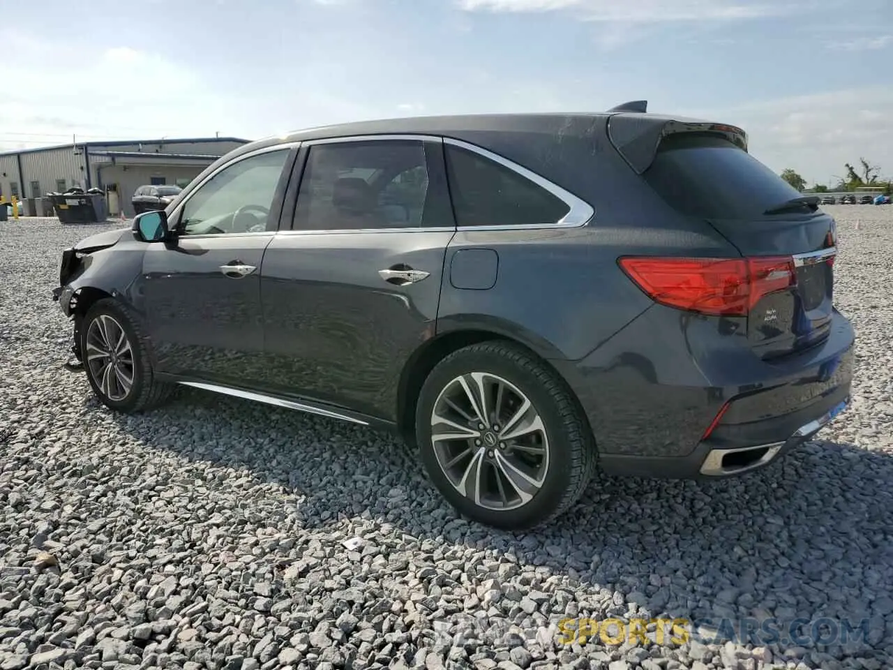 2 Photograph of a damaged car 5J8YD3H54KL011658 ACURA MDX 2019