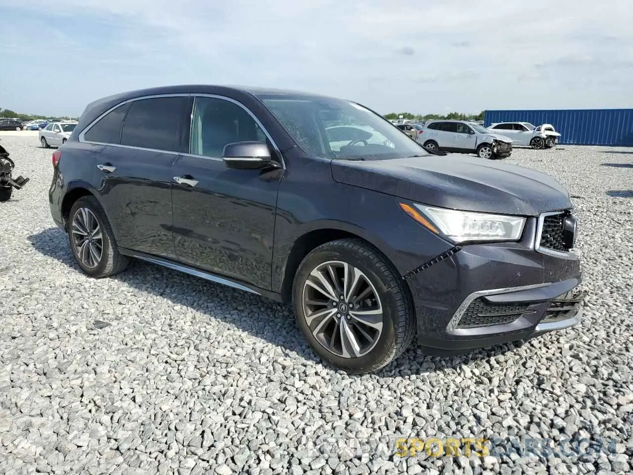 4 Photograph of a damaged car 5J8YD3H54KL011658 ACURA MDX 2019