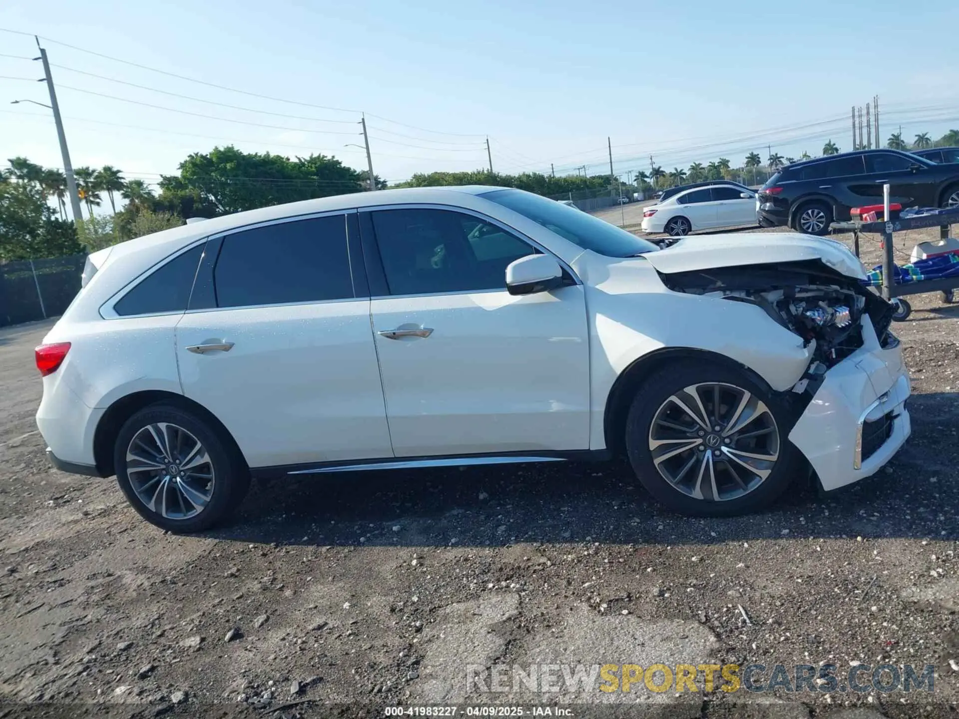 13 Photograph of a damaged car 5J8YD3H55KL008154 ACURA MDX 2019
