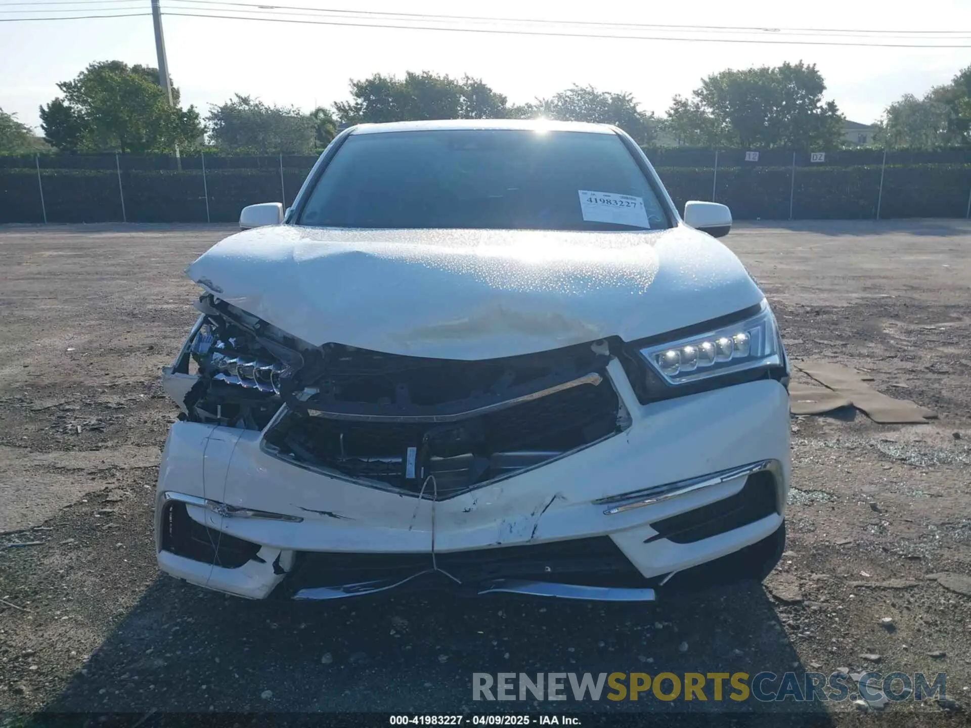 6 Photograph of a damaged car 5J8YD3H55KL008154 ACURA MDX 2019