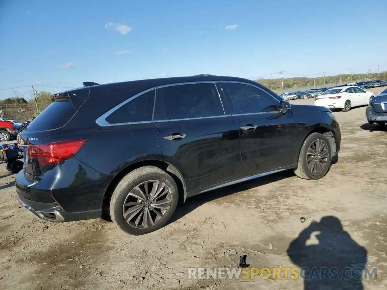 3 Photograph of a damaged car 5J8YD3H57KL001707 ACURA MDX 2019