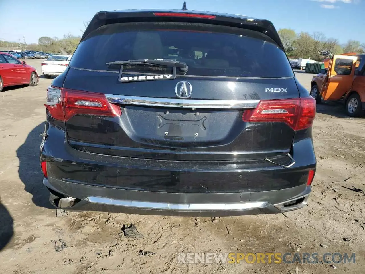 6 Photograph of a damaged car 5J8YD3H57KL001707 ACURA MDX 2019