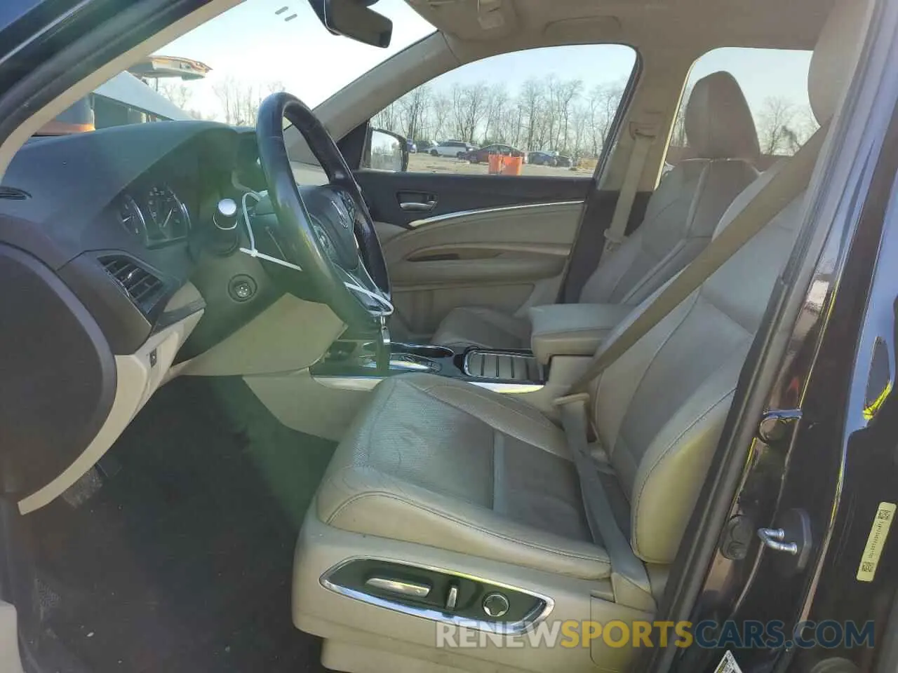 7 Photograph of a damaged car 5J8YD3H57KL001707 ACURA MDX 2019